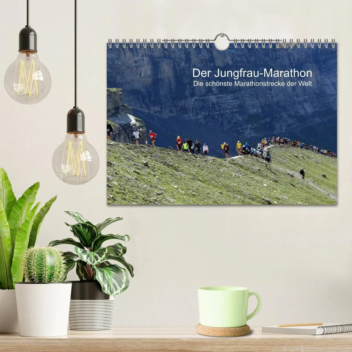 Bild: 9783516204704 | Der Jungfrau-Marathon (Wandkalender 2026 DIN A4 quer), CALVENDO...