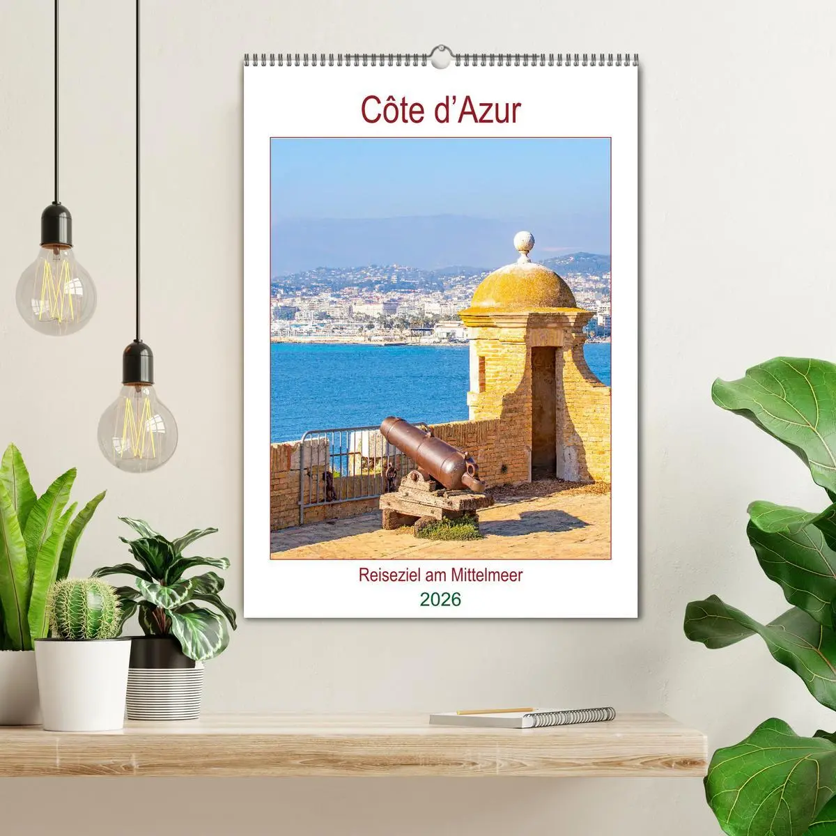 Bild: 9783516374704 | Côte d'Azur - Reiseziel am Mittelmeer (Wandkalender 2026 DIN A2...
