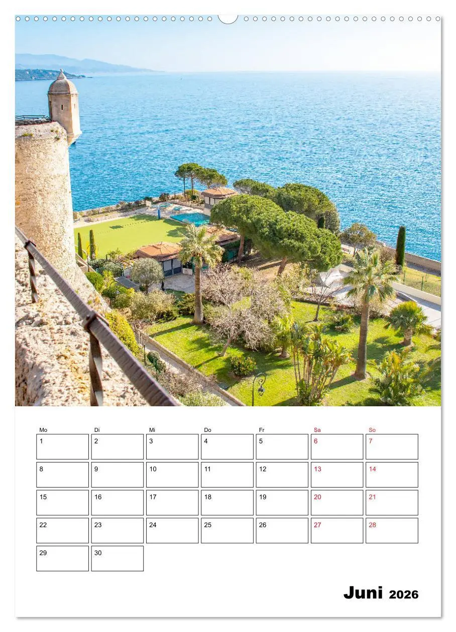 Bild: 9783516374704 | Côte d'Azur - Reiseziel am Mittelmeer (Wandkalender 2026 DIN A2...