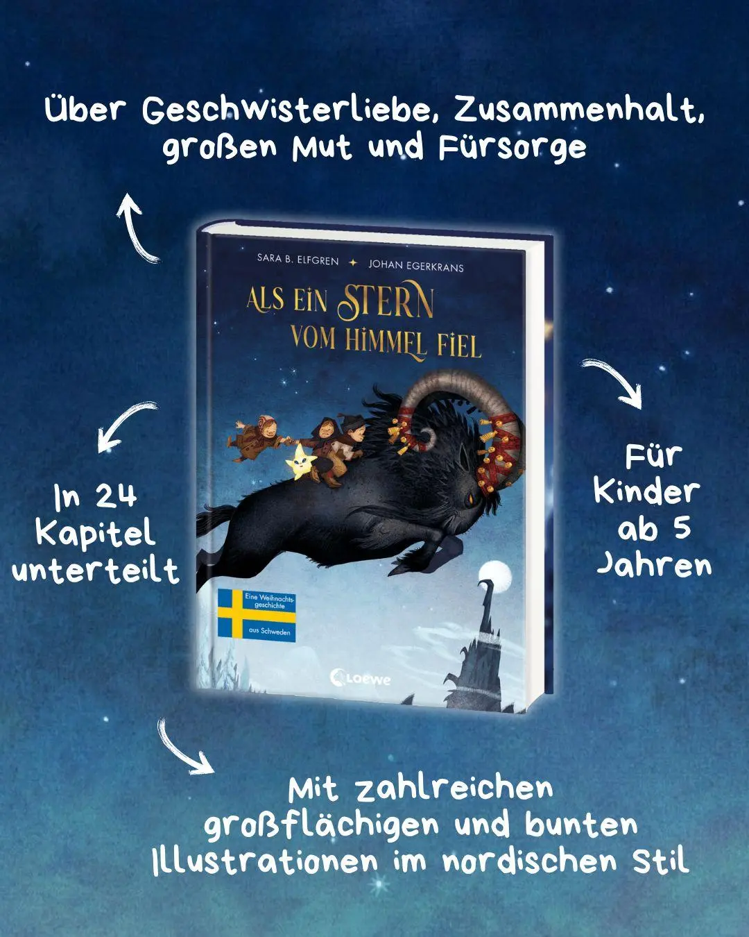 Bild: 9783743224704 | Als ein Stern vom Himmel fiel | Sara Bergmark Elfgren | Buch | 128 S.