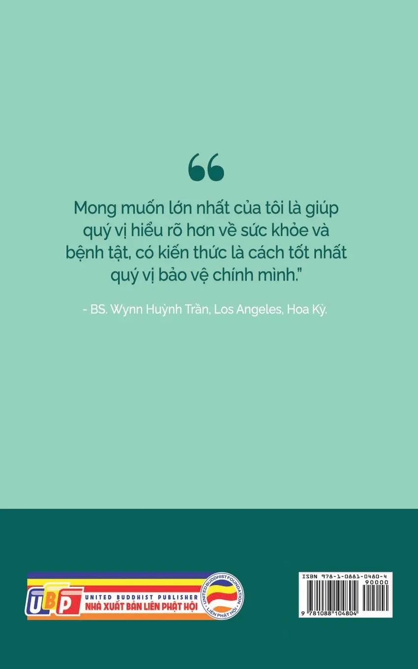 Rückseite: 9781088104804 | Trong phòng ch¿ v¿i Bác s¿ Wynn - T¿p 2 | PGS. BS. Hu¿nh Wynn Tr¿n