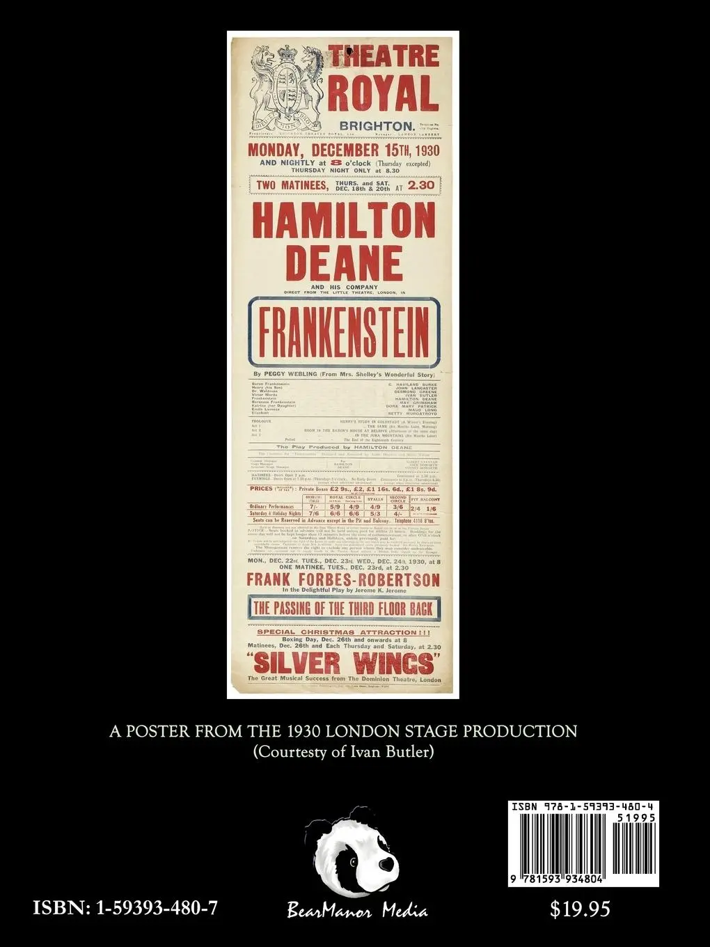 Rückseite: 9781593934804 | Frankenstein - A Play | John L. Balderston (u. a.) | Taschenbuch