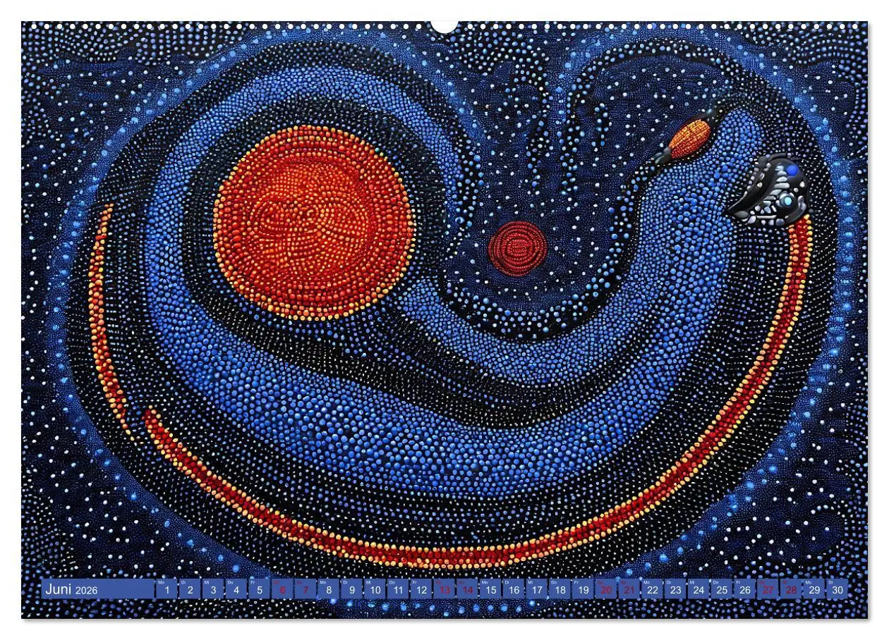 Bild: 9783457414804 | Traumzeit - KI-generierte Aborigine-Kunst aus dem Herzen...