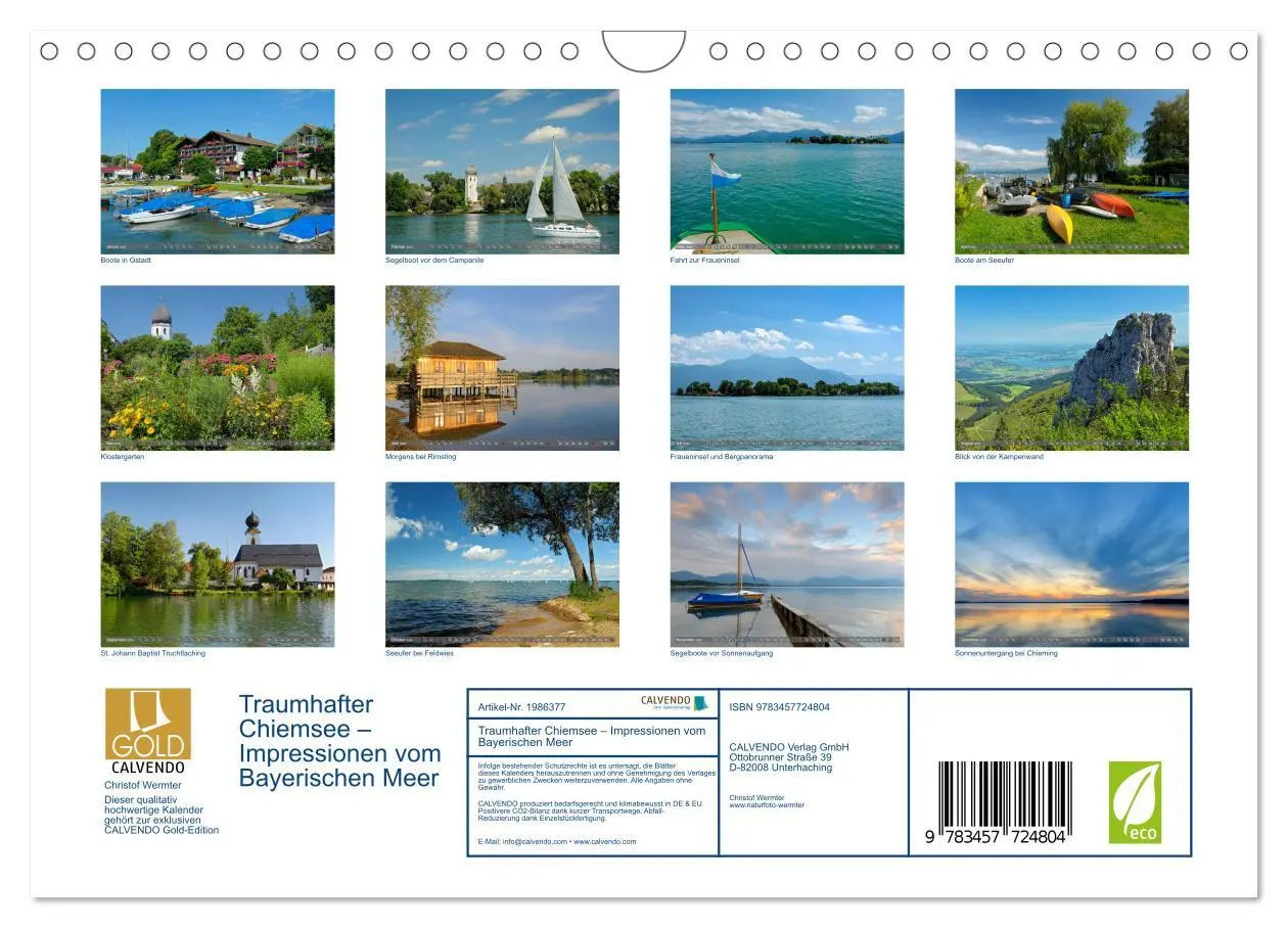 Bild: 9783457724804 | Traumhafter Chiemsee - Impressionen vom Bayerischen Meer...
