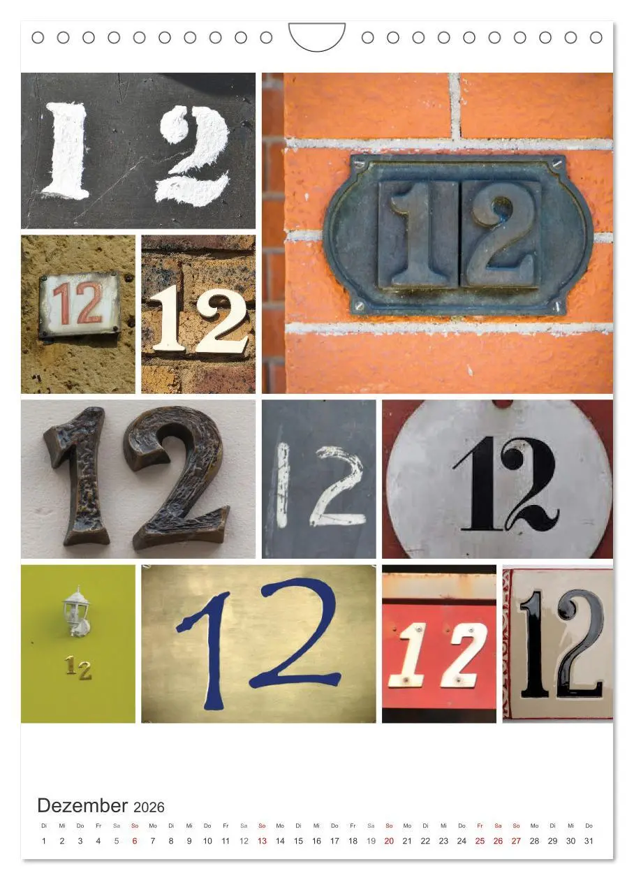 Bild: 9783516294804 | Das Jahr in Zahlen (Wandkalender 2026 DIN A4 hoch), CALVENDO...