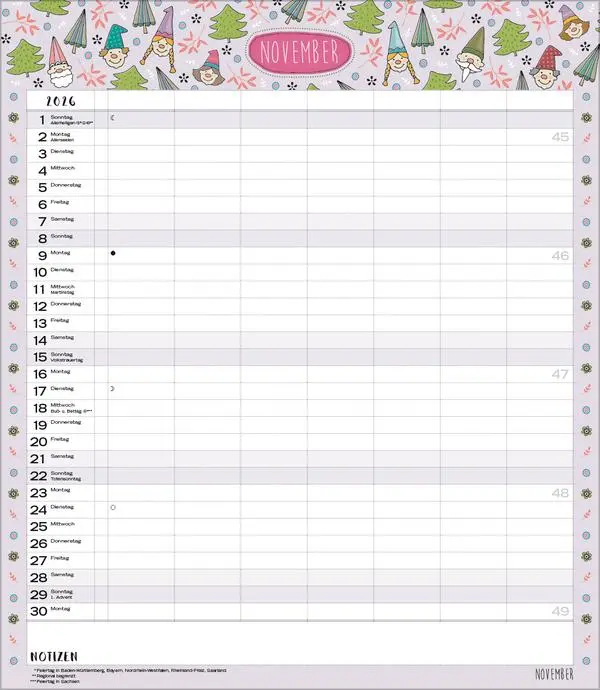 Bild: 9783731884804 | Multiplaner - Gute Laune 2026 | Verlag Korsch | Kalender | 14 S.
