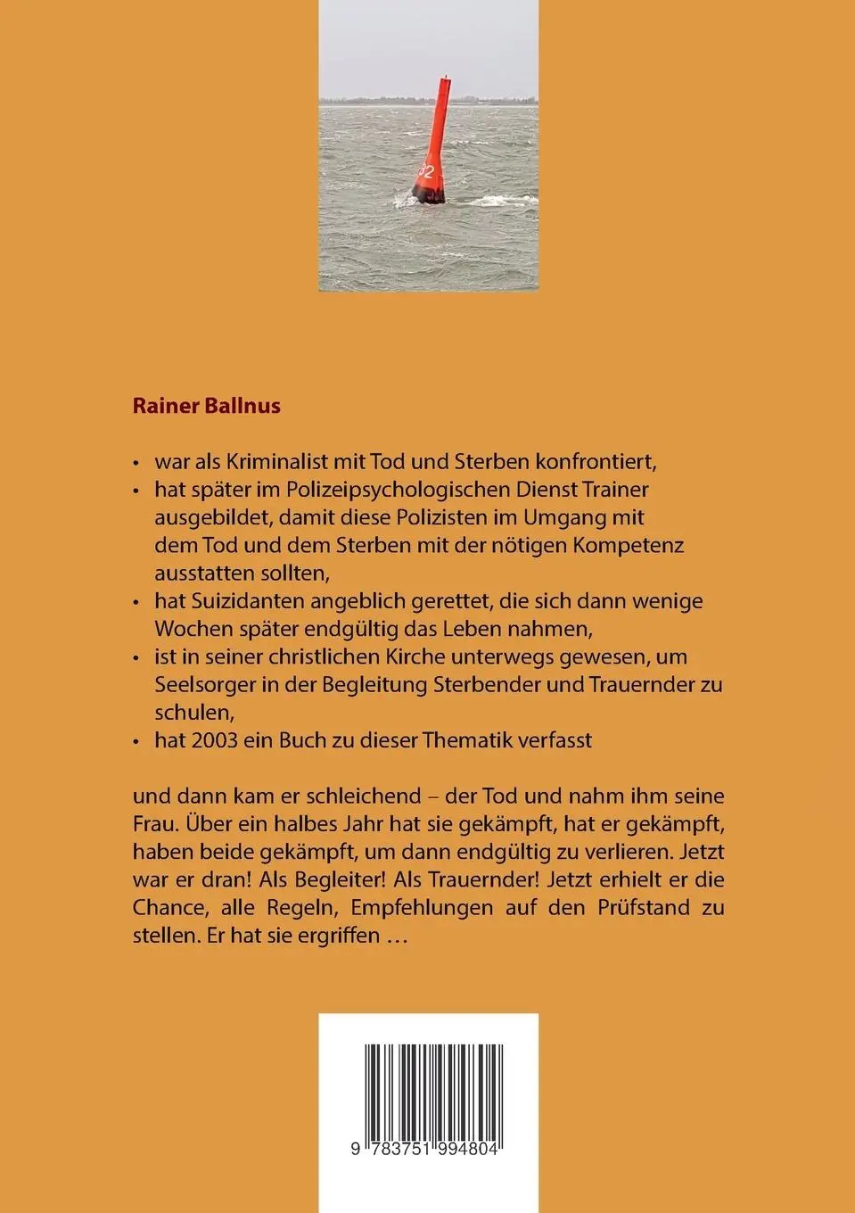 Rückseite: 9783751994804 | Flieg, mein Schmetterling, flieg! | Rainer Ballnus | Taschenbuch