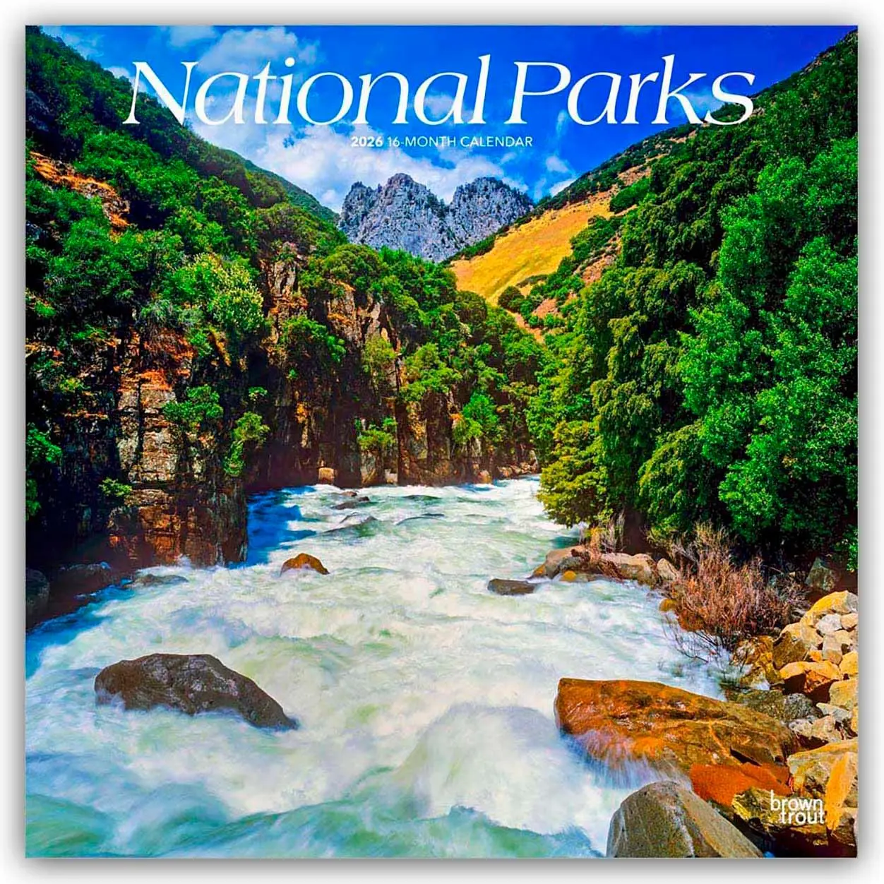 Cover: 9798330704804 | National Parks 2026 - 16-Monatskalender | Browntrout Publishers | 2026