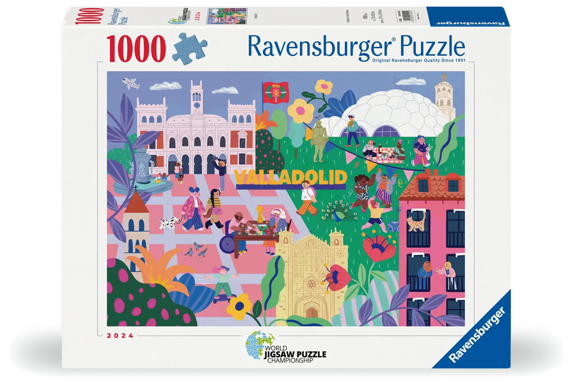 Cover: 4005555014904 | Erwachsenenpuzzle 1000 Teile - Valladolid | Spiel | 12001490 | Deutsch