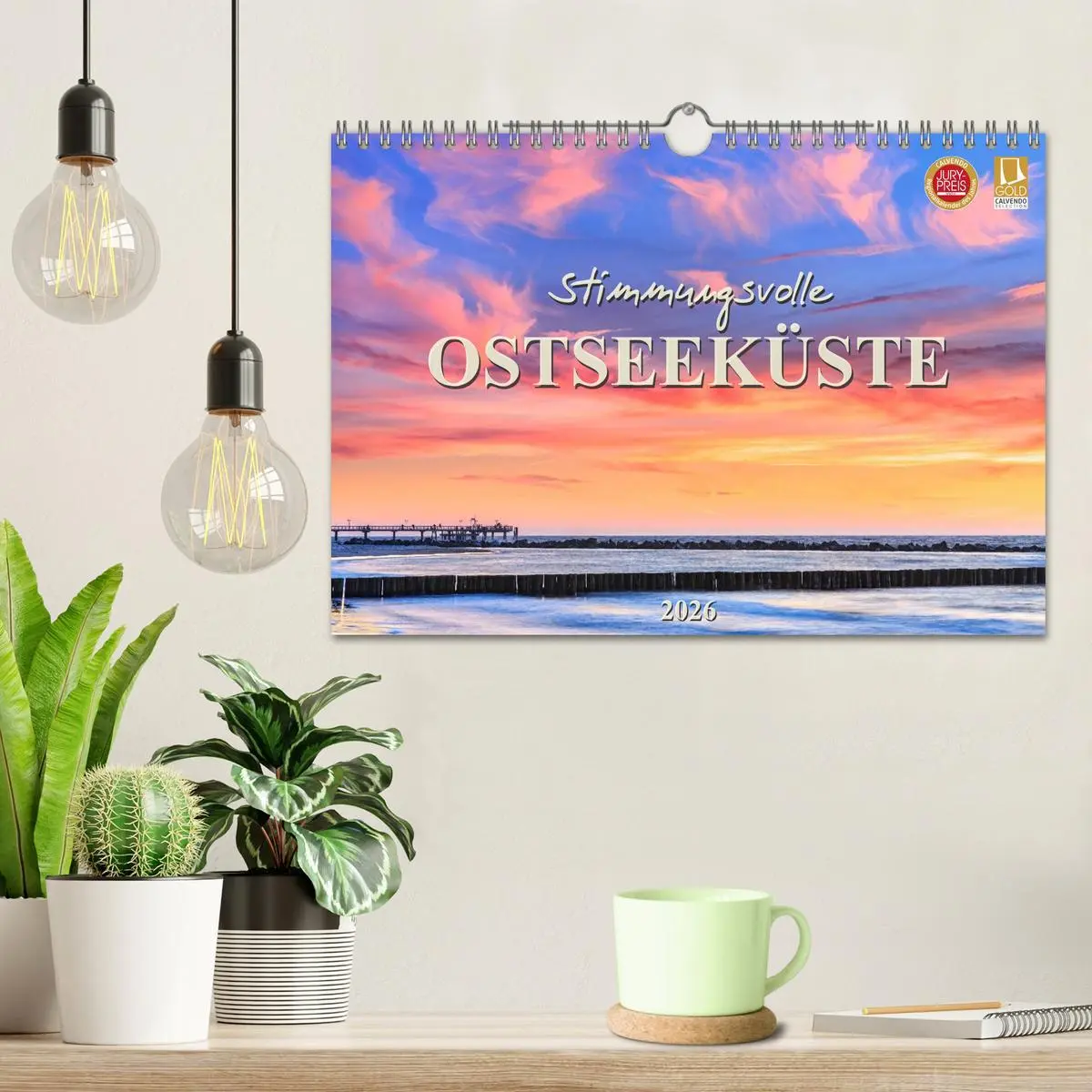 Bild: 9783457954904 | Stimmungsvolle Ostseeküste 2026 (Wandkalender 2026 DIN A4 quer),...