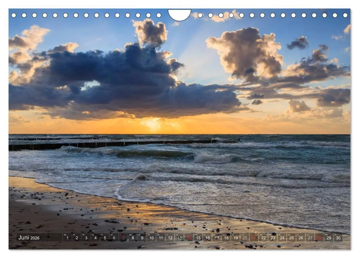 Bild: 9783457954904 | Stimmungsvolle Ostseeküste 2026 (Wandkalender 2026 DIN A4 quer),...