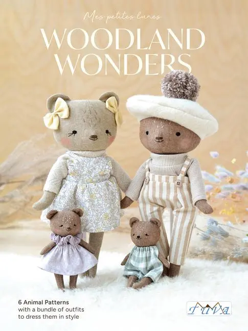 Cover: 9786057834904 | Woodland Wonders | Animal Doll to Sew by Mes Petites Lunes | Lauzon