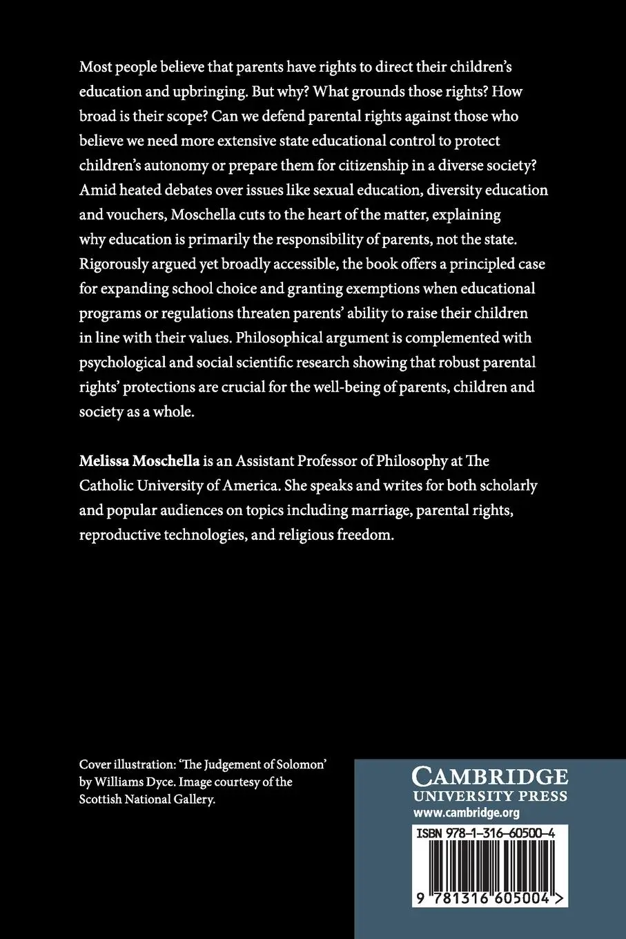 Rückseite: 9781316605004 | To Whom Do Children Belong? | Melissa Moschella | Taschenbuch | 2017