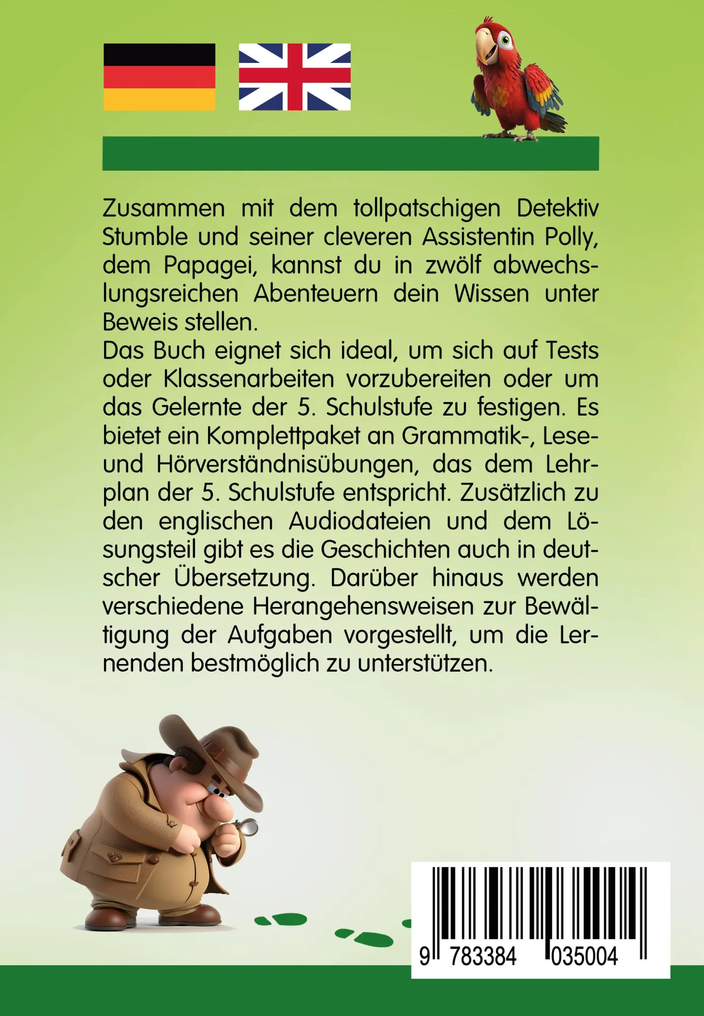 Rückseite: 9783384035004 | Englische Kurzgeschichten für die 5. Klasse | Dominik Hoffmann | Buch