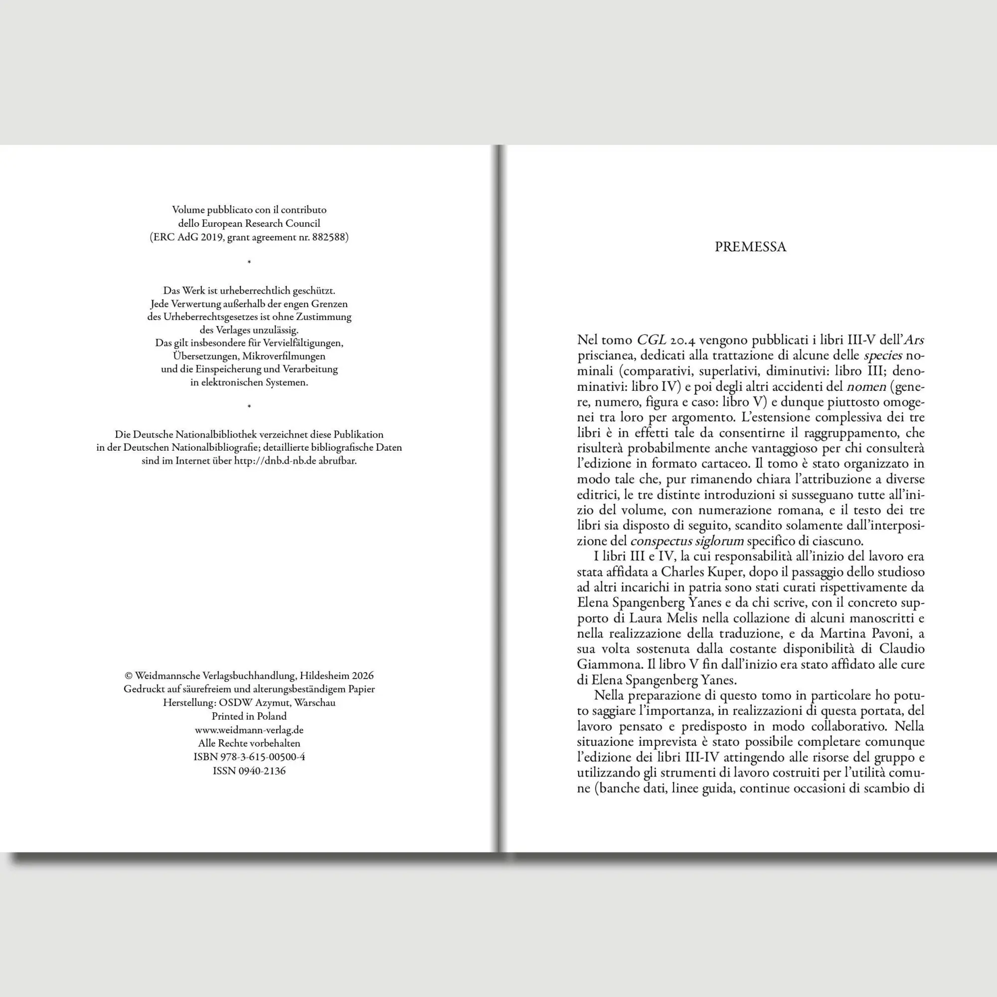 Bild: 9783615005004 | Prisciani Caesariensis Ars. LIBRI III-V | Michela Rosellini (u. a.)