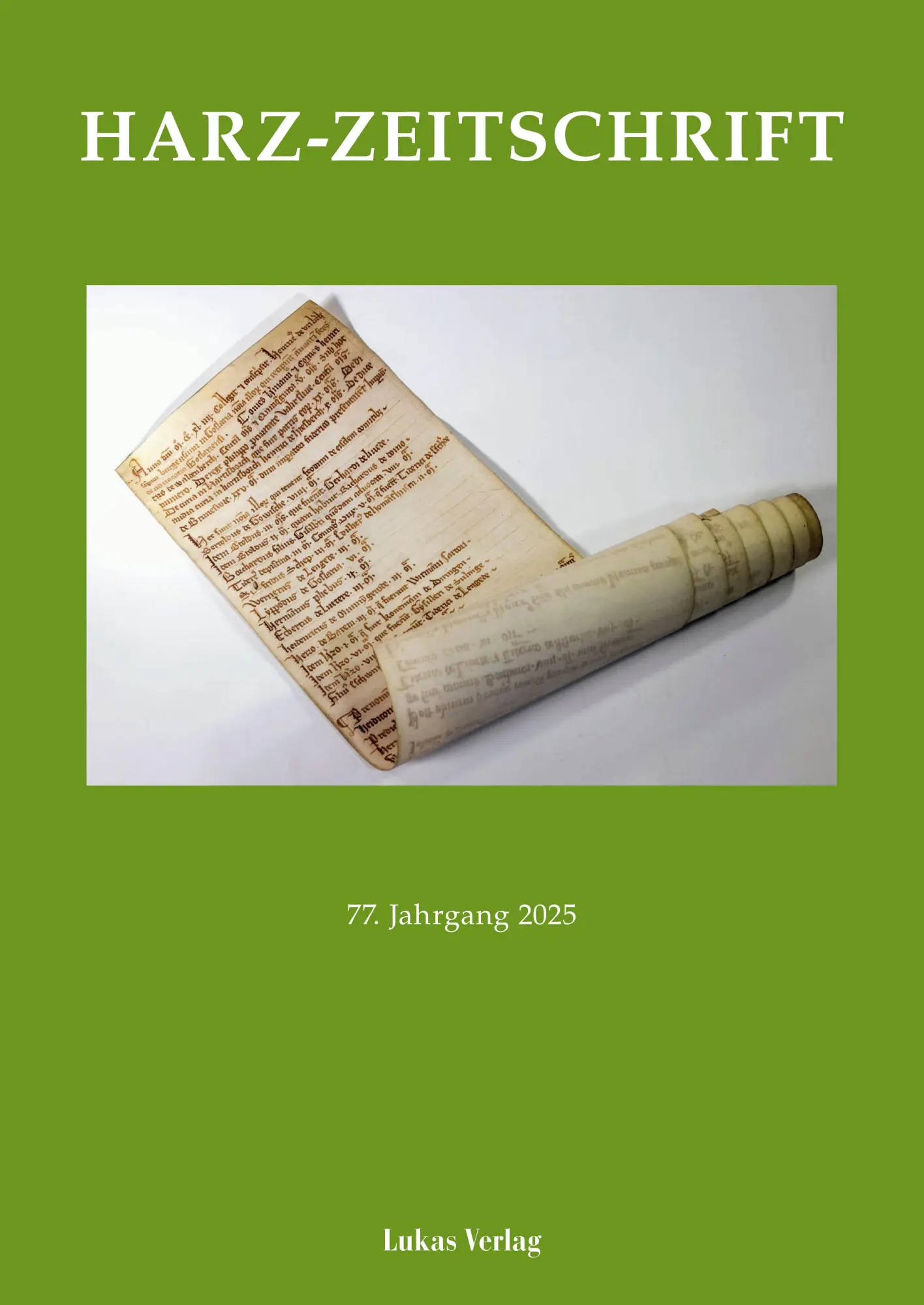 Harz-Zeitschrift für den Harz-Verein für Geschichte und Altertumskunde / Harz-Zeitschrift