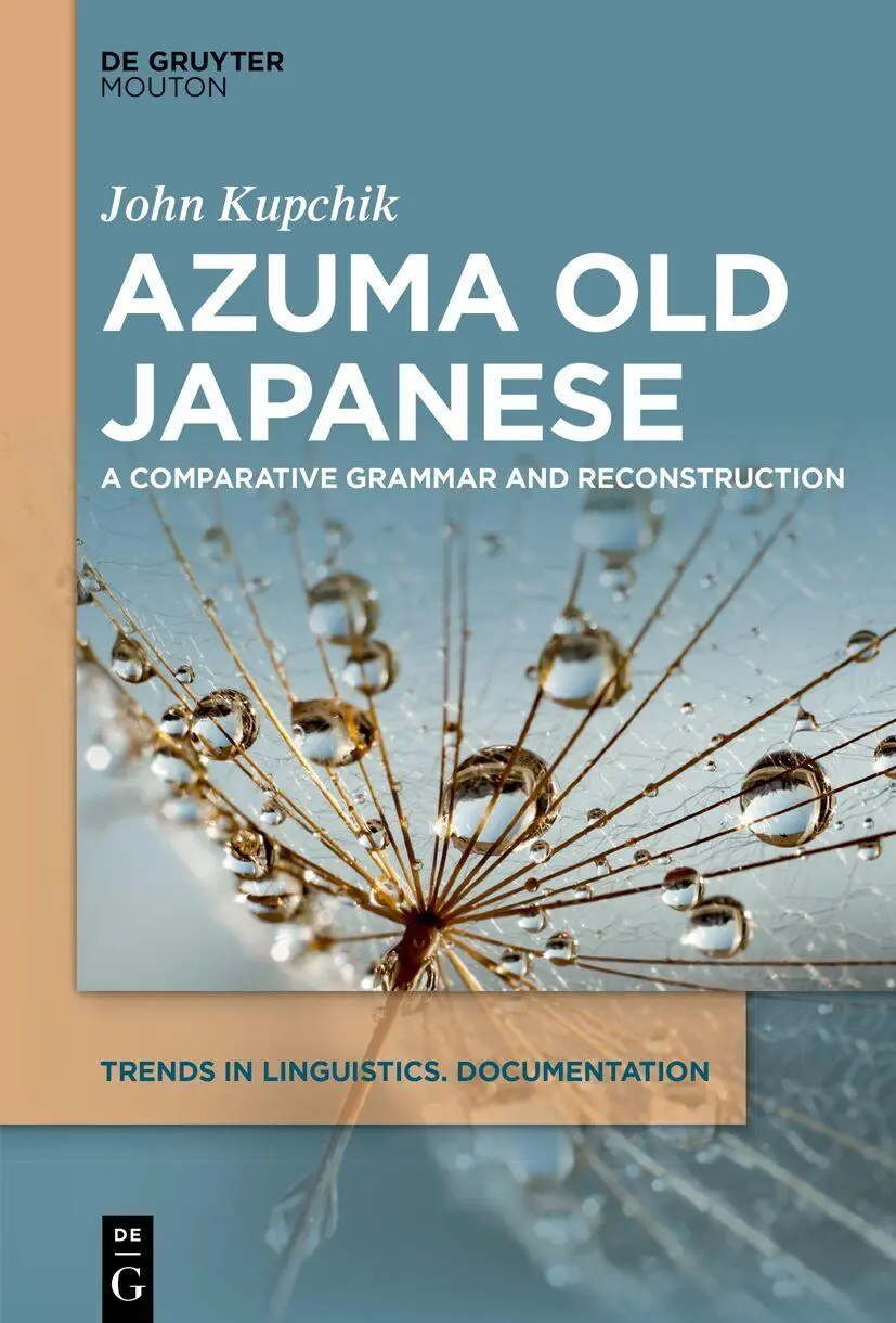 Cover: 9783112215104 | Azuma Old Japanese | A Comparative Grammar and Reconstruction | Buch