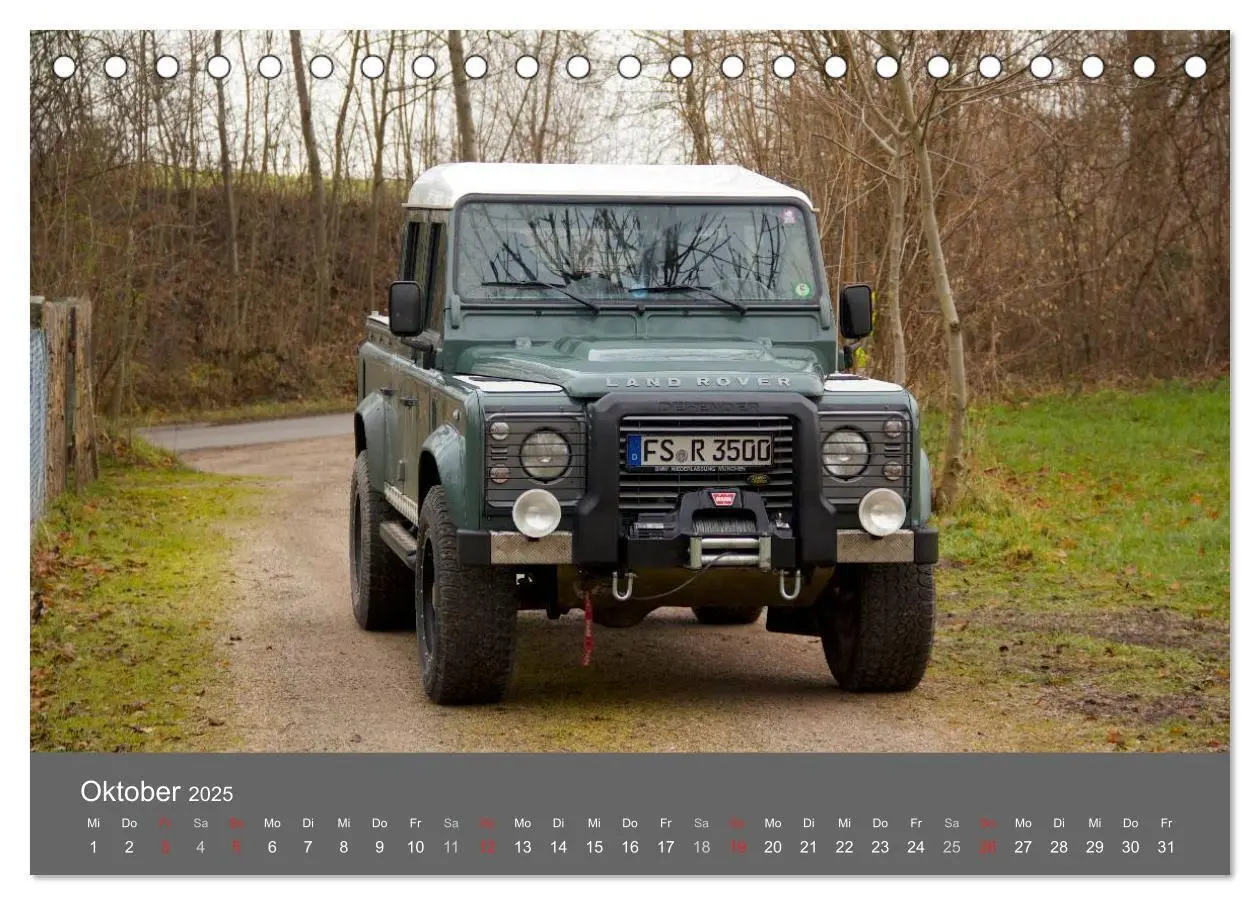 Bild: 9783435505104 | Defender für's Grobe (Tischkalender 2025 DIN A5 quer), CALVENDO...