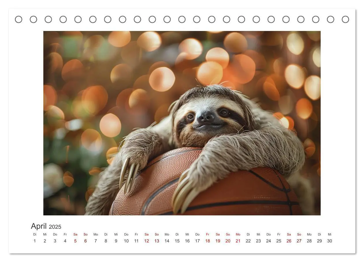 Bild: 9783435745104 | Einfach mal abhängen (Tischkalender 2025 DIN A5 quer), CALVENDO...