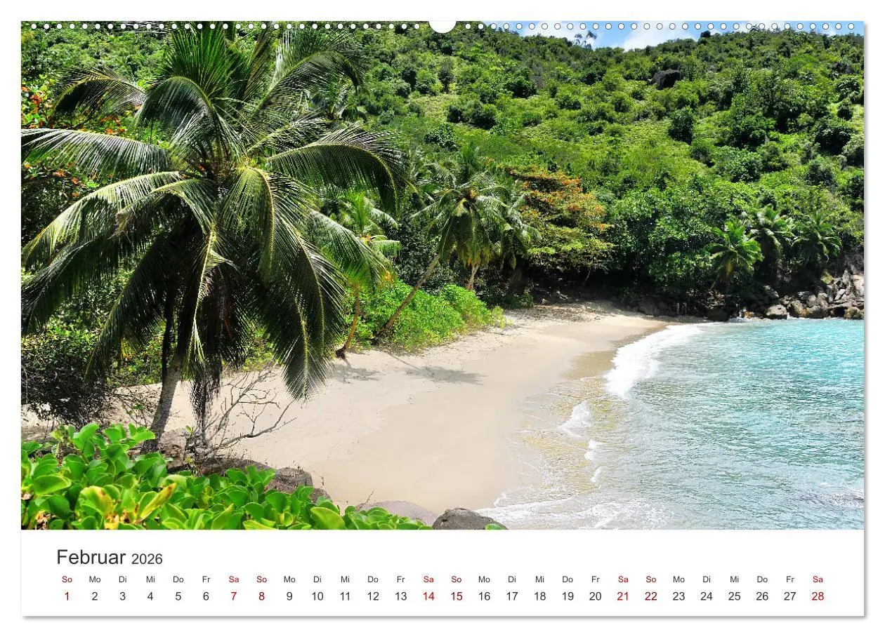 Bild: 9783457765104 | Traumstrände der Seychellen (hochwertiger Premium Wandkalender 2026...