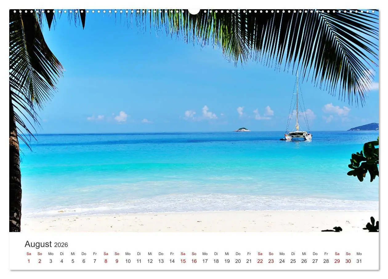 Bild: 9783457765104 | Traumstrände der Seychellen (hochwertiger Premium Wandkalender 2026...