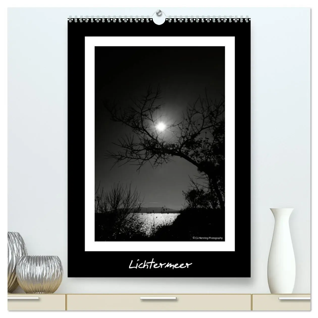 Cover: 9783516475104 | Lichtermeer (hochwertiger Premium Wandkalender 2026 DIN A2 hoch),...