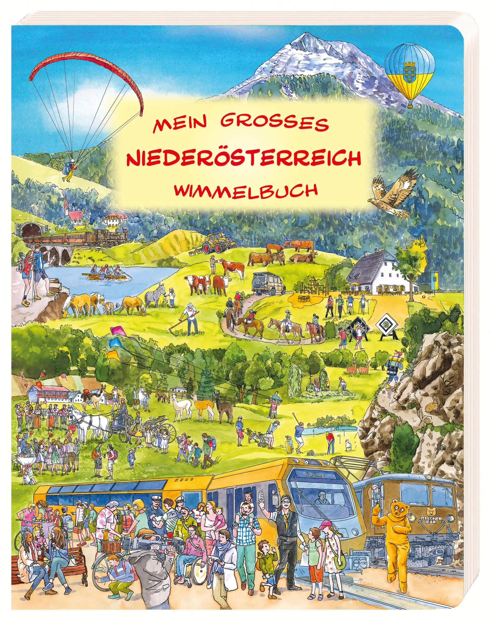 Cover: 9783700445104 | Mein großes Niederösterreich Wimmelbuch | Buch | Deutsch | 2021