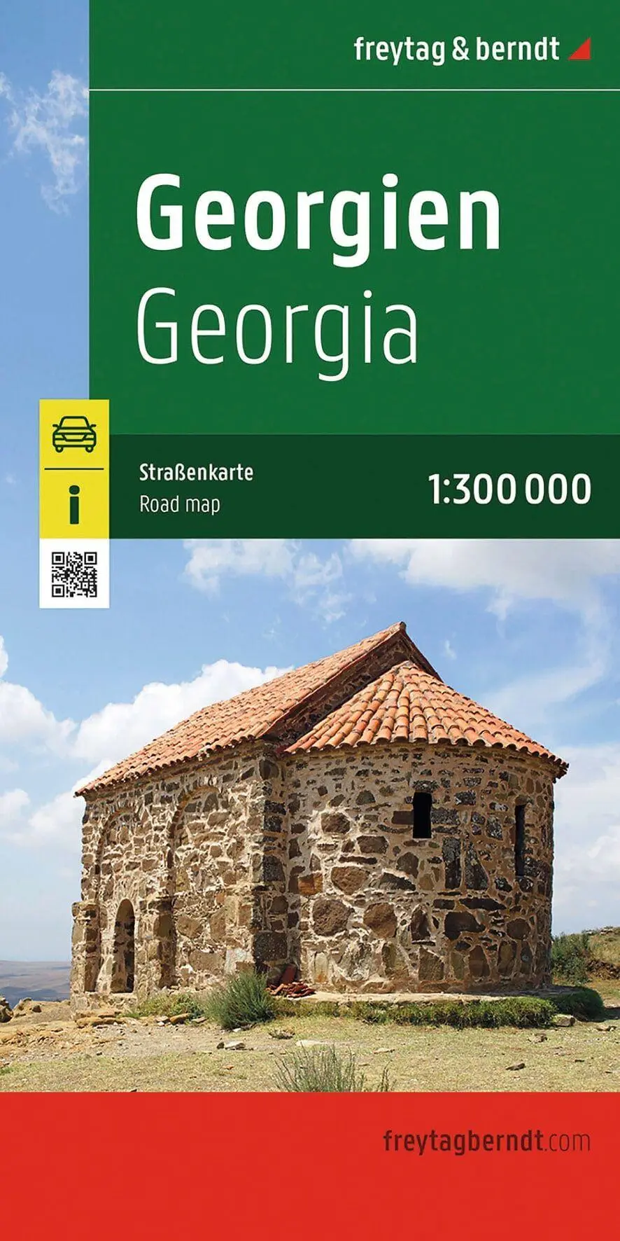 freytag & berndt Straßenkarte Georgien 1:300.000