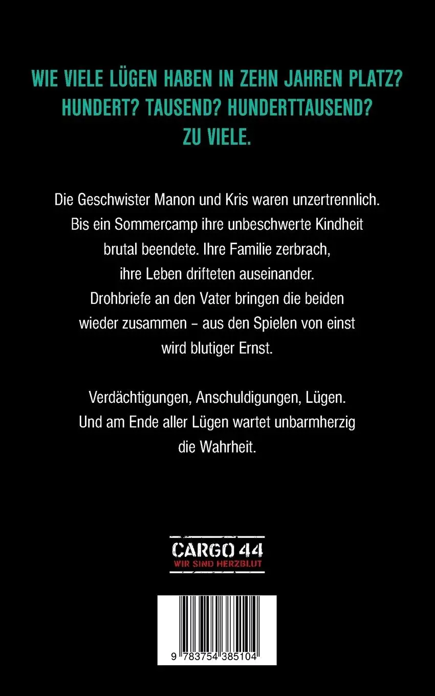 Rückseite: 9783754385104 | Hundert Lügen | Alice Gabathuler | Taschenbuch | 300 S. | Deutsch