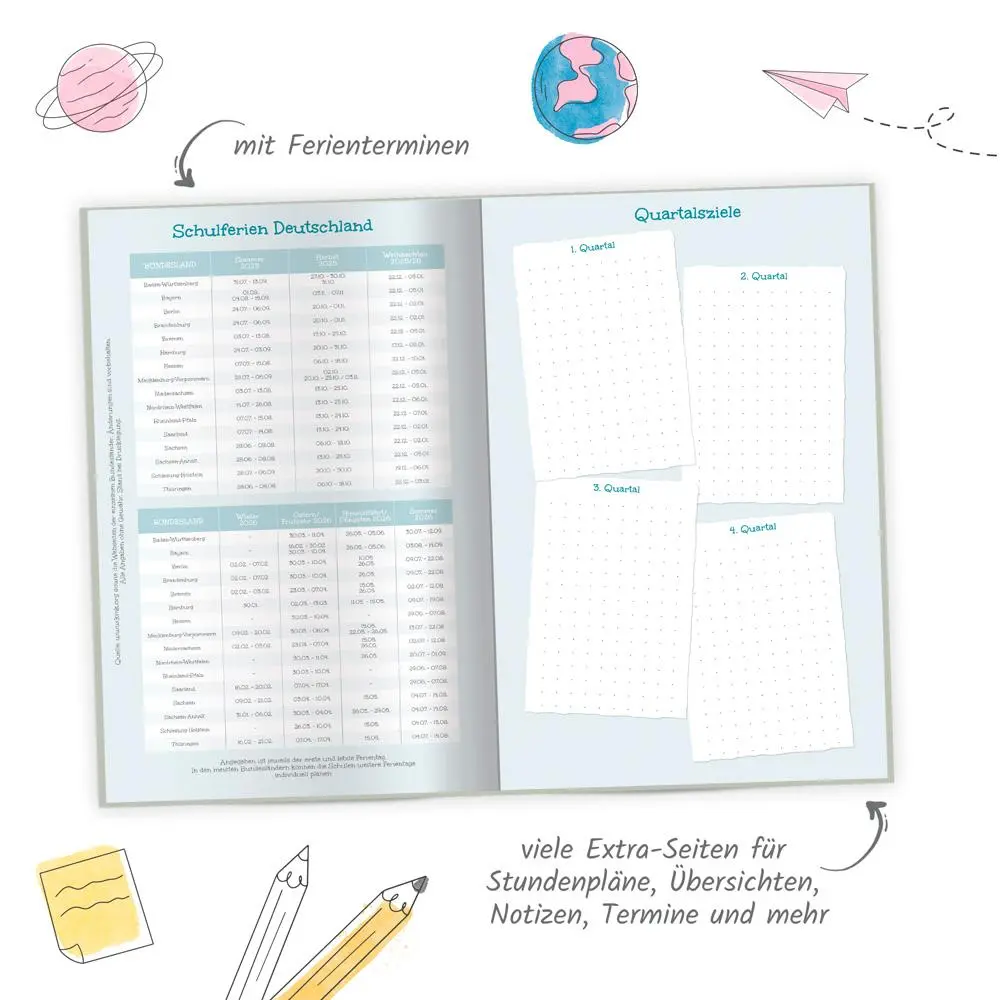 Bild: 9783988025104 | Trötsch Schülerkalender Flexi Mässätsch 25/26 | Trötsch Verlag