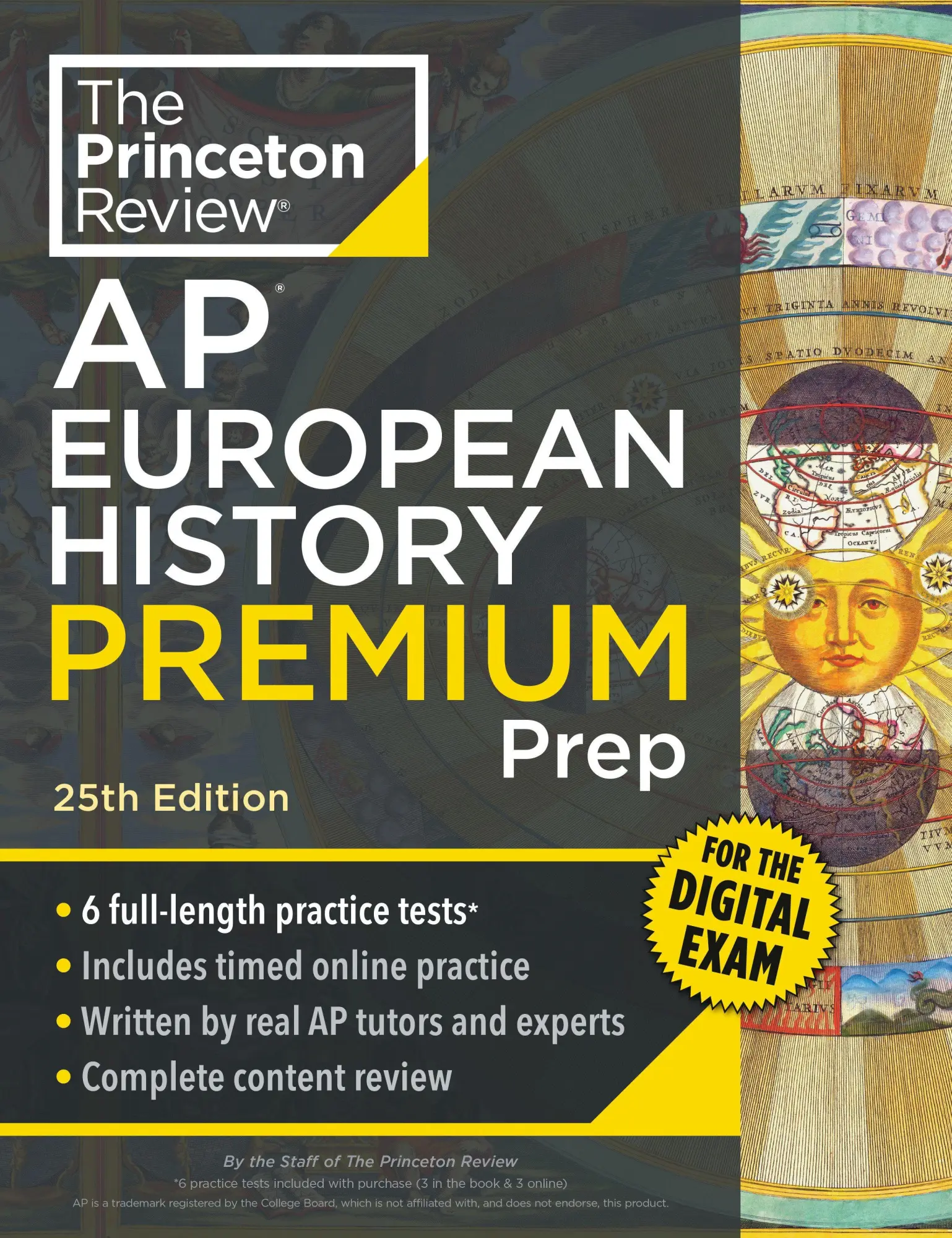 Cover: 9798217125104 | Princeton Review AP European History Premium Prep, 25th Edition | Buch