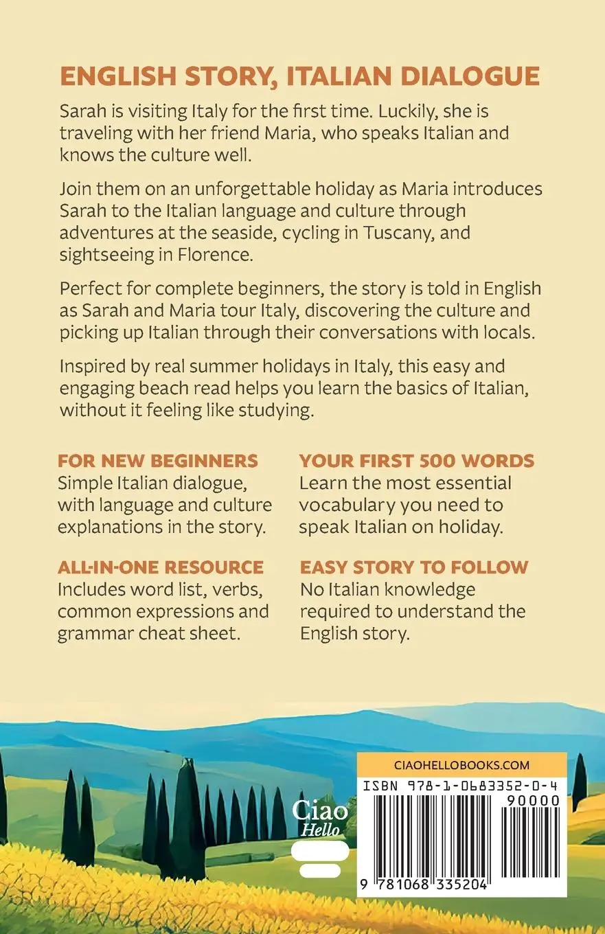 Rückseite: 9781068335204 | Easy Holiday Italian | Angie Branaes | Taschenbuch | Italienisch