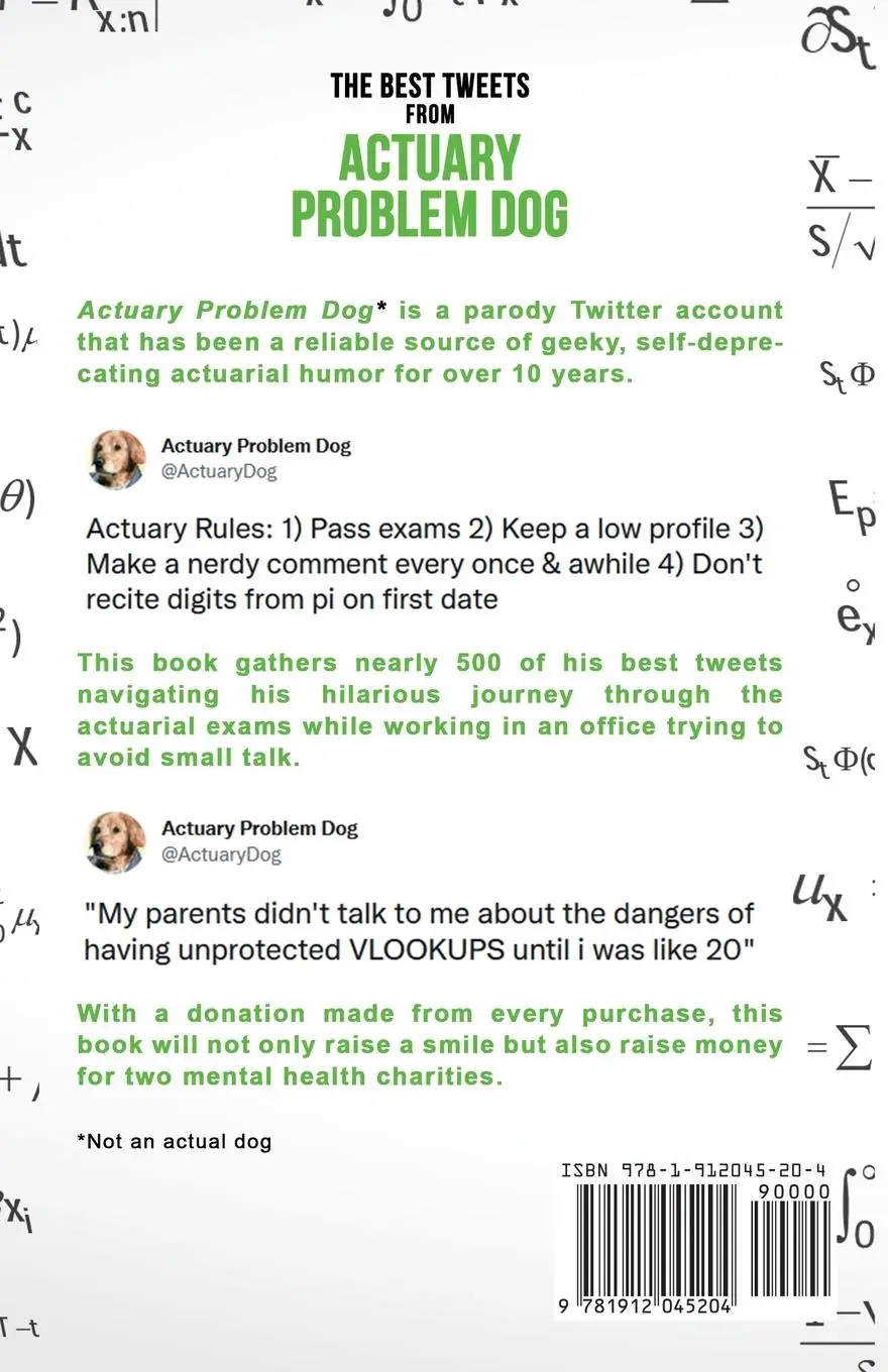 Rückseite: 9781912045204 | The Best Tweets from Actuary Problem Dog | Actuary Problem Dog | Buch