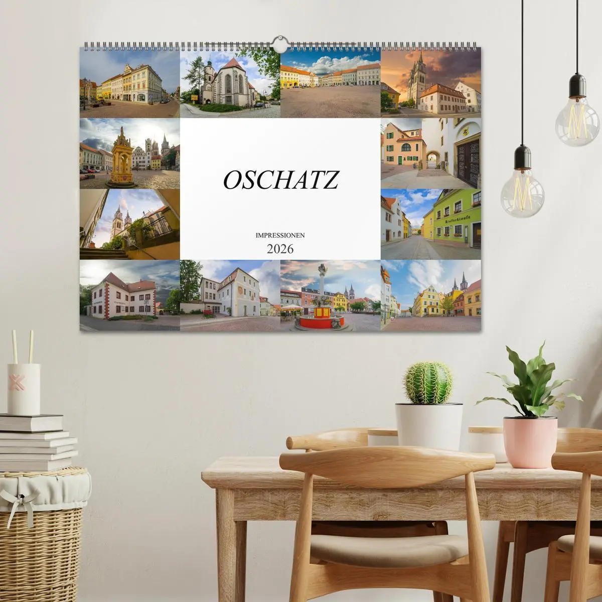 Bild: 9783457825204 | Oschatz Impressionen (Wandkalender 2026 DIN A2 quer), CALVENDO...