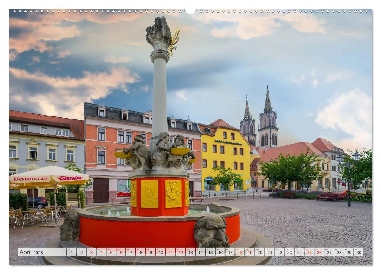 Bild: 9783457825204 | Oschatz Impressionen (Wandkalender 2026 DIN A2 quer), CALVENDO...