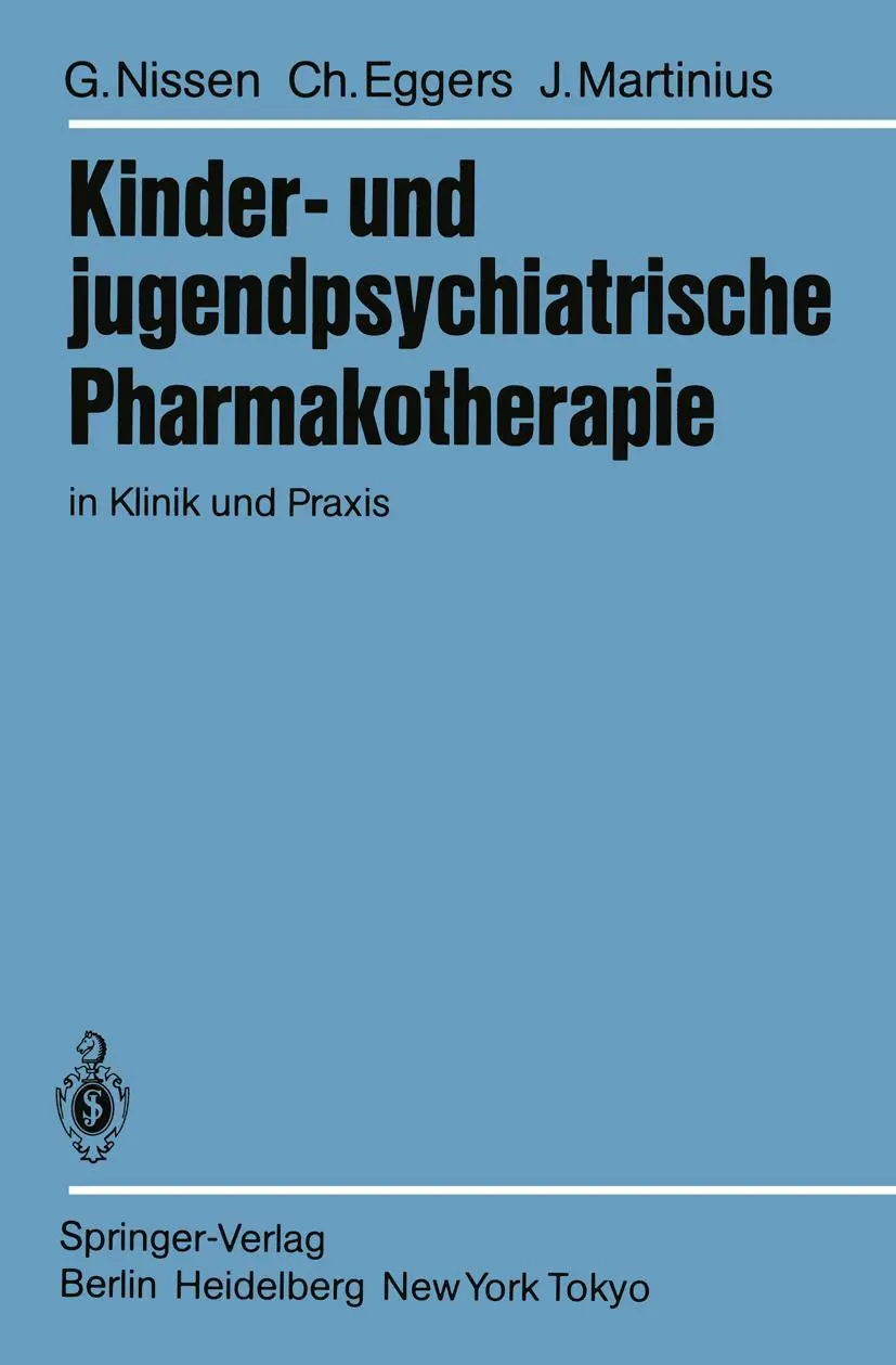 Cover: 9783540125204 | Kinder- und jugendpsychiatrische Pharmakotherapie in Klinik und Praxis