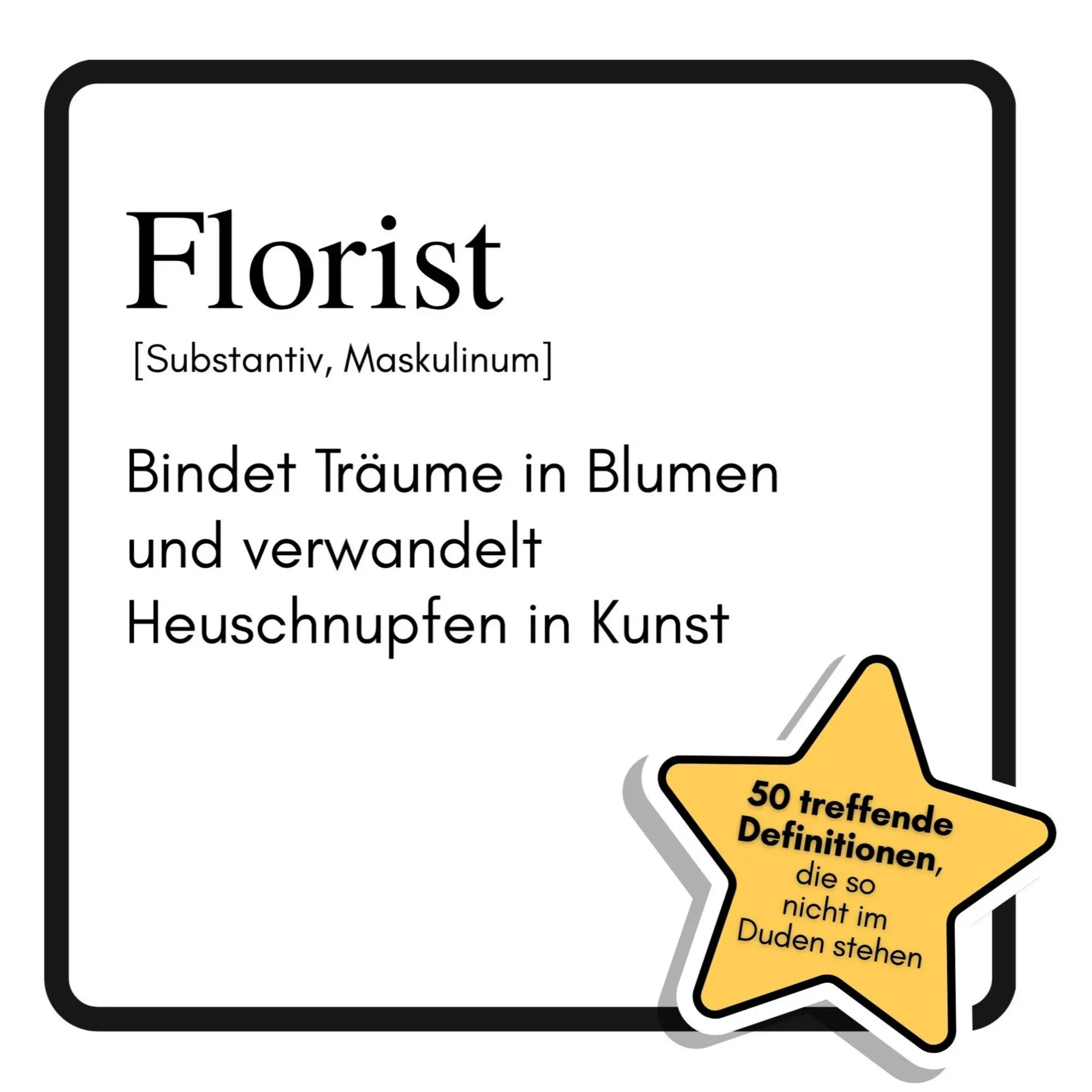 Cover: 9783759185204 | Florist | Bindet Träume in Blumen und verwandelt Heuschnupfen in Kunst