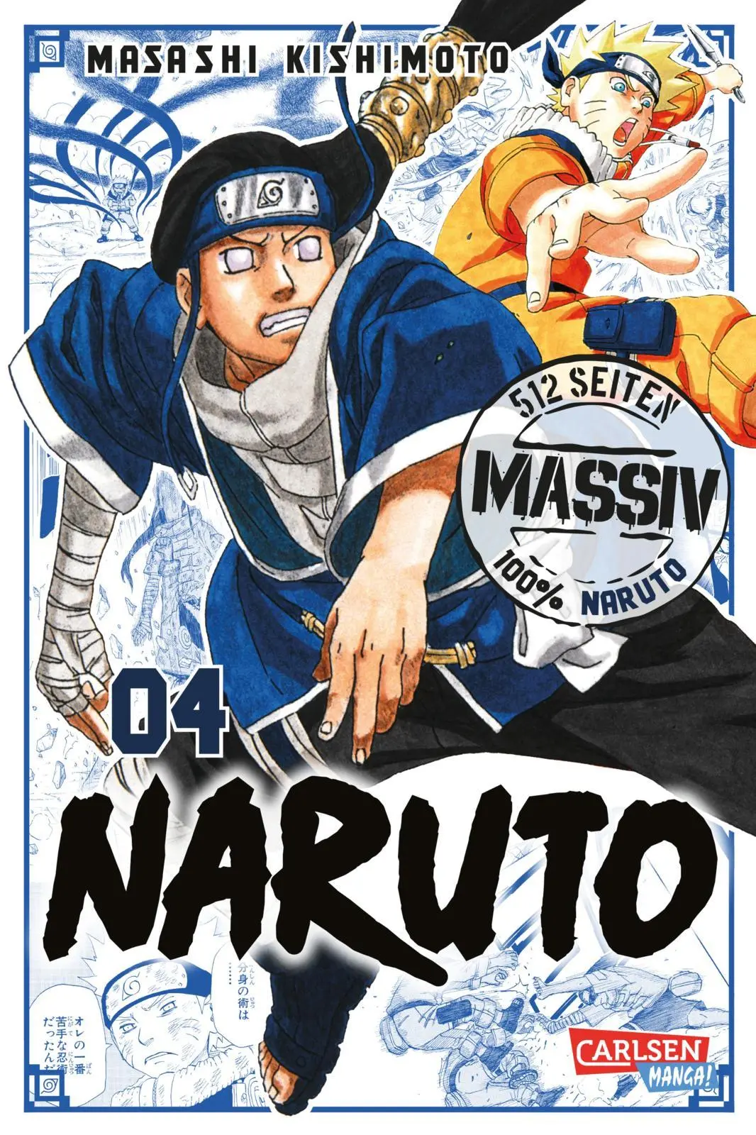 Cover: 9783551795304 | NARUTO Massiv 4 | Masashi Kishimoto | Taschenbuch | NARUTO Massiv