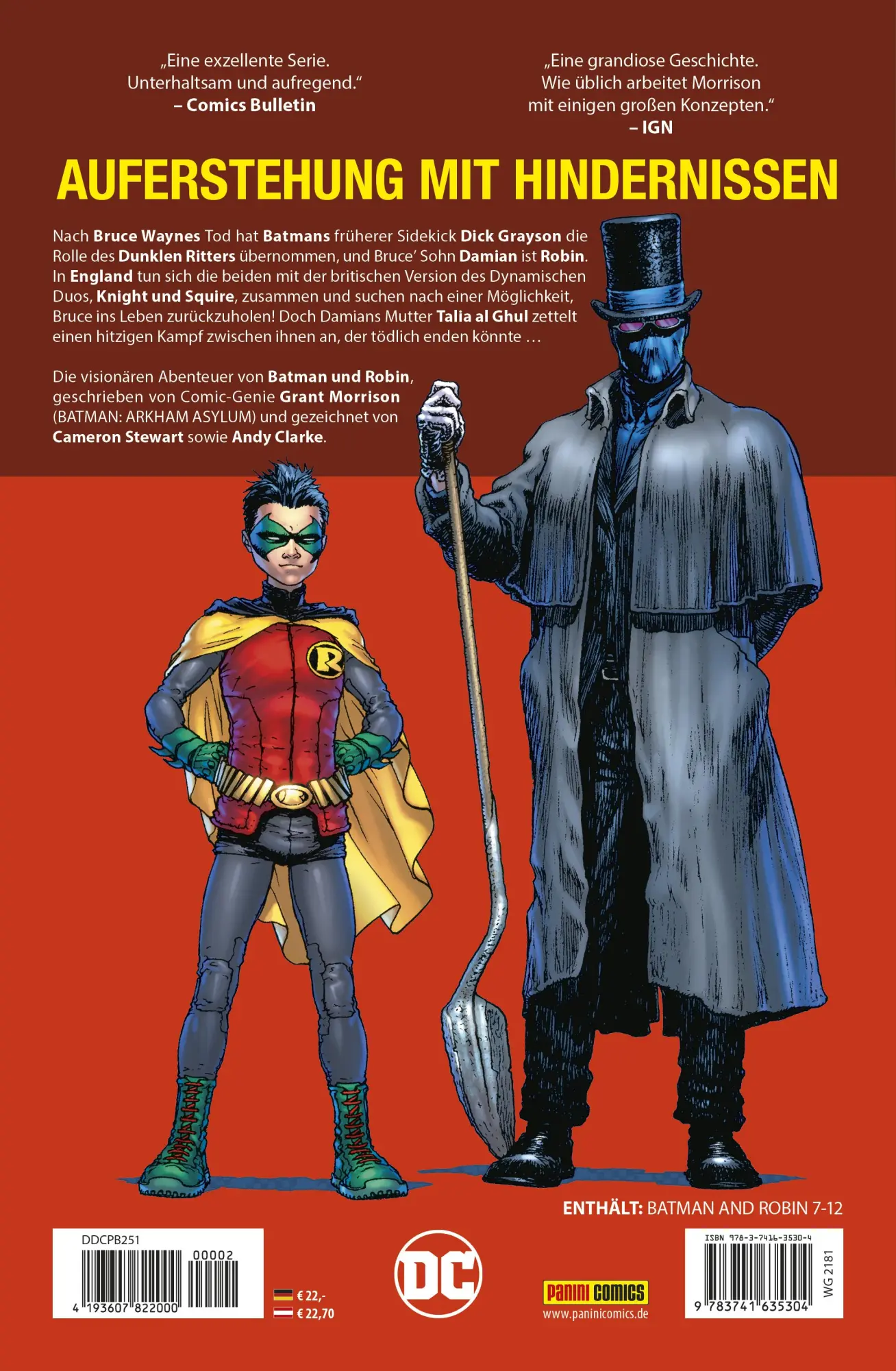 Rückseite: 9783741635304 | Batman &amp; Robin (Neuauflage) | Bd. 2 (von 3): Batman vs. Robin | Buch
