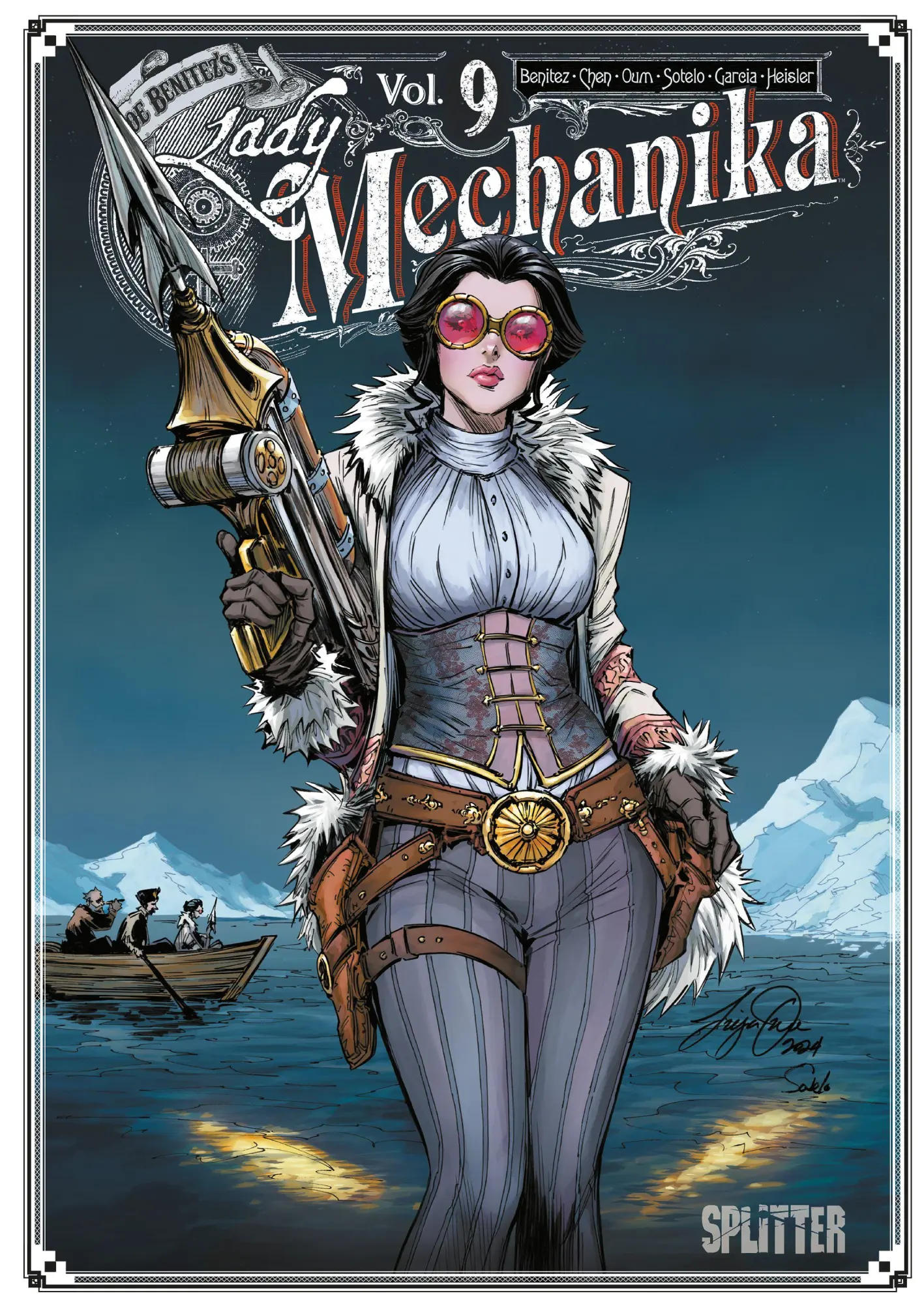 Cover: 9783962195304 | Lady Mechanika. Band 9 | Der Teufel im See | Joe Benitez (u. a.)