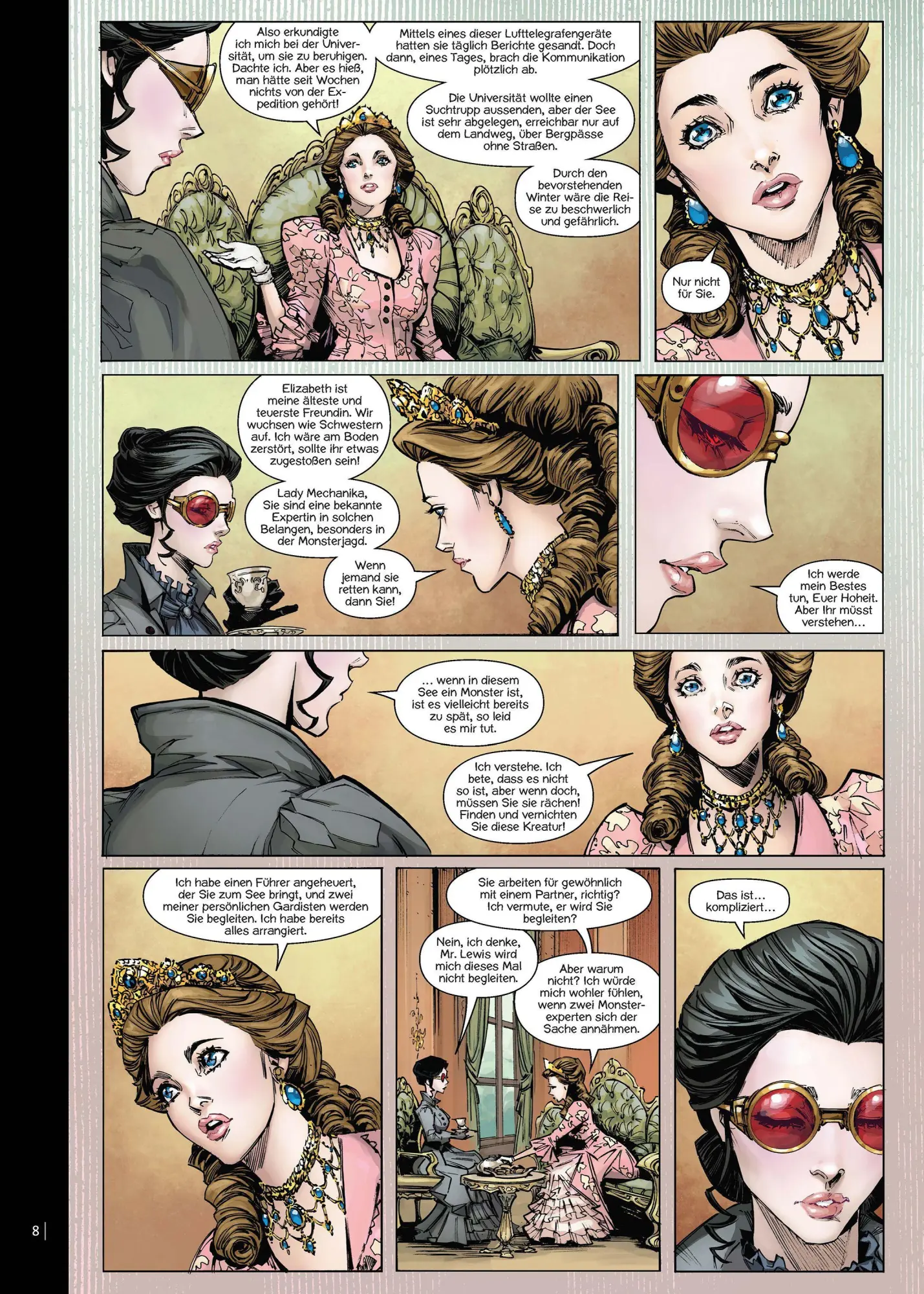 Bild: 9783962195304 | Lady Mechanika. Band 9 | Der Teufel im See | Joe Benitez (u. a.)