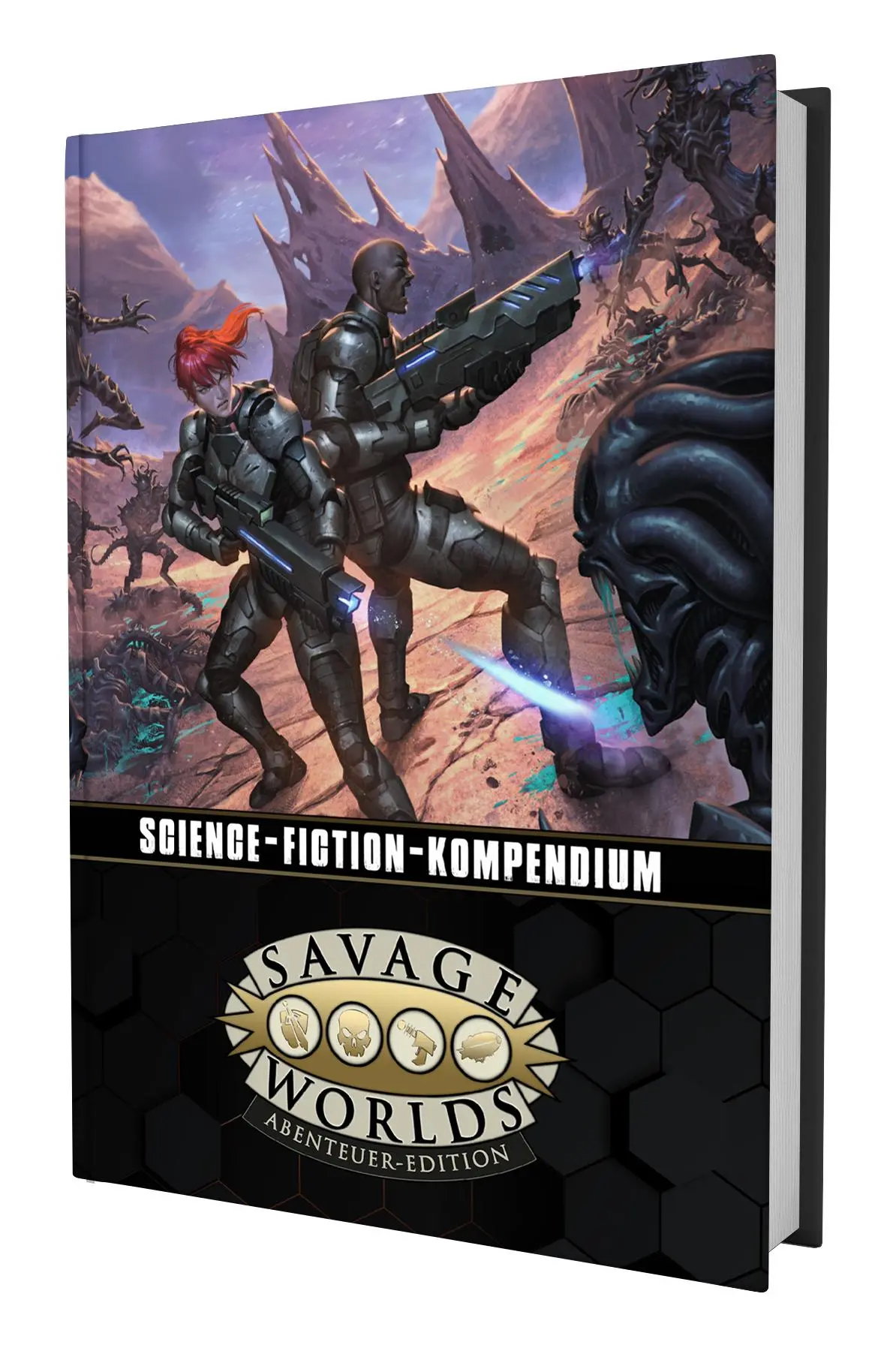 Cover: 9783987325304 | Savage Worlds - Science-Fiction-Kompendium | Hensley (u. a.) | Buch