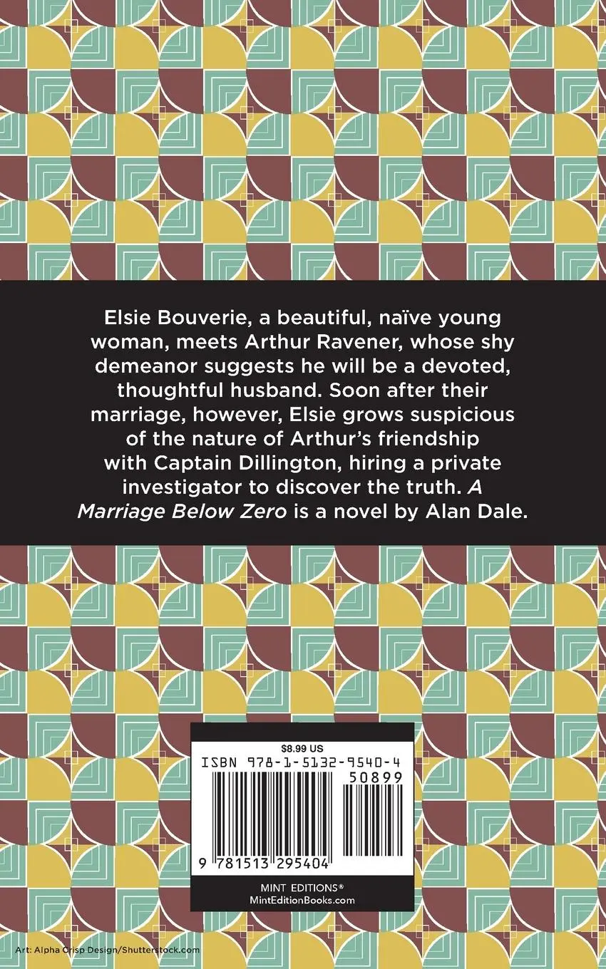 Rückseite: 9781513295404 | A Marriage Below Zero | Alan Dale | Taschenbuch | Englisch | 2021