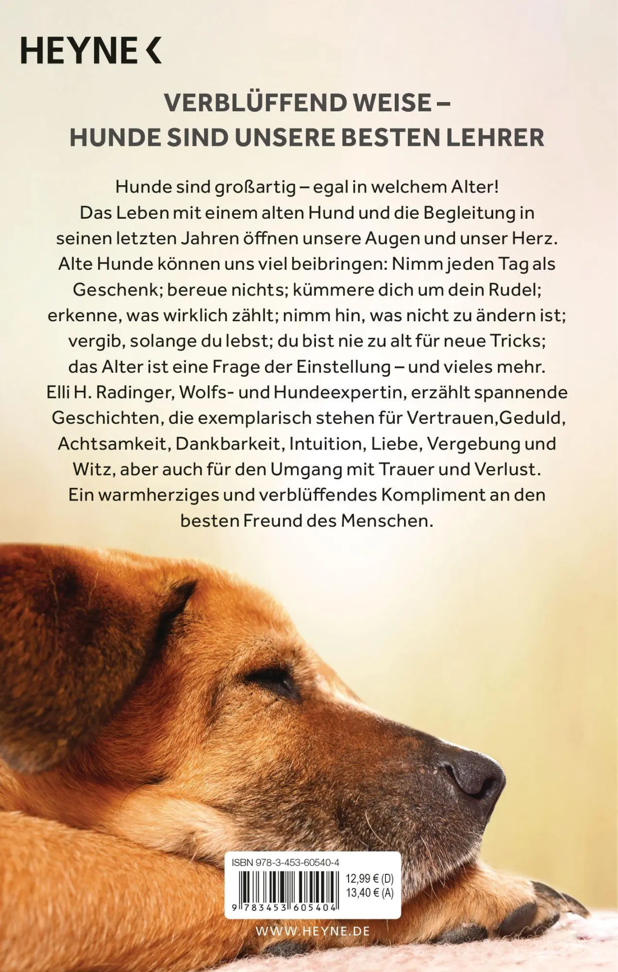 Bild: 9783453605404 | Die Weisheit alter Hunde | Elli H. Radinger | Taschenbuch | 320 S.
