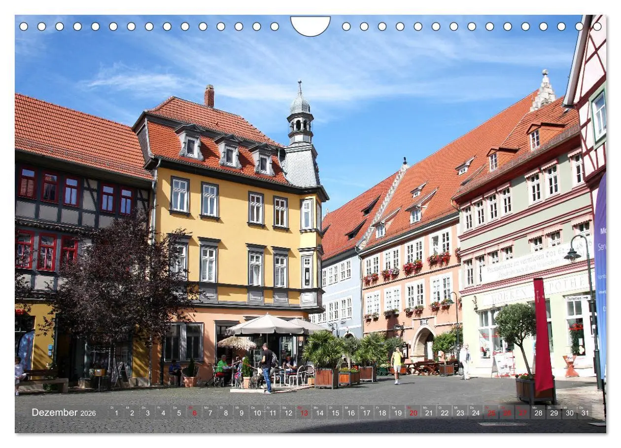 Bild: 9783457665404 | Bad Langensalza - Eine Perle Thüringens (Wandkalender 2026 DIN A4...