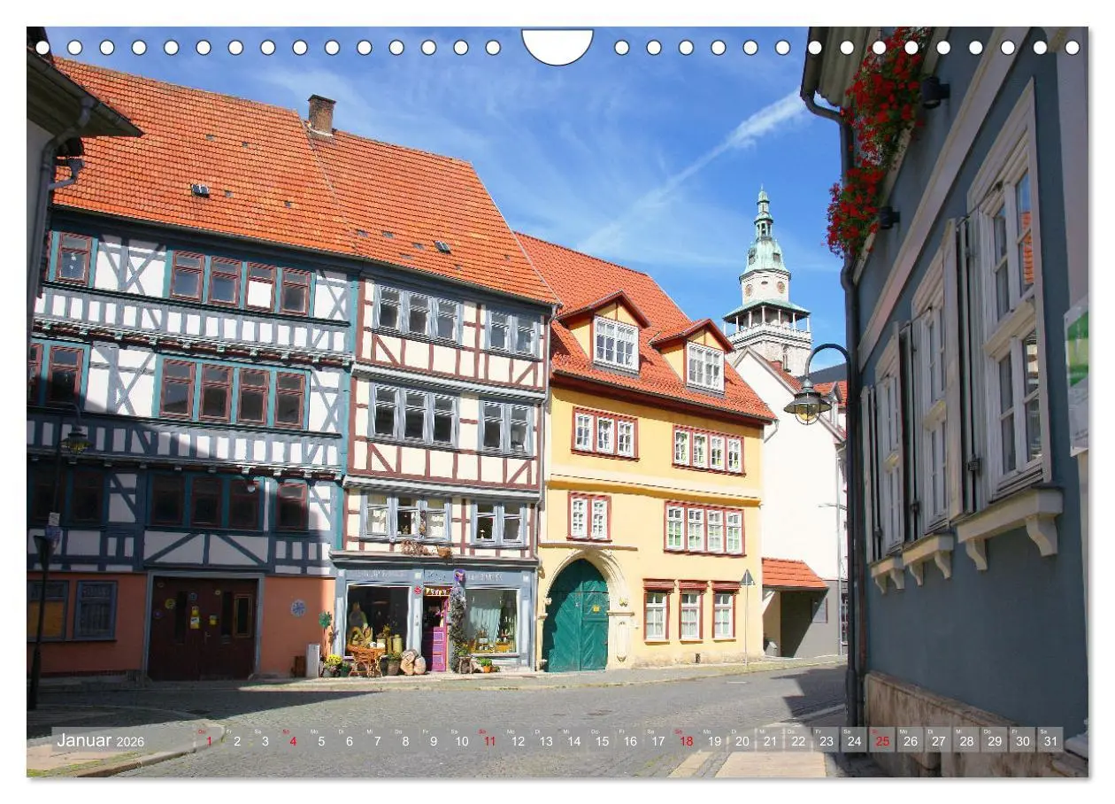 Bild: 9783457665404 | Bad Langensalza - Eine Perle Thüringens (Wandkalender 2026 DIN A4...