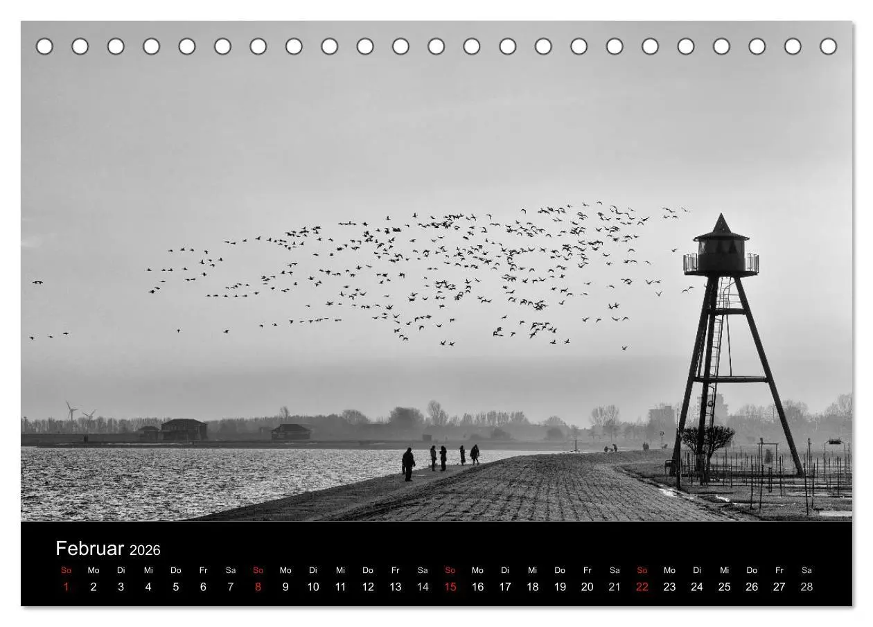 Bild: 9783457975404 | Ost-Friesische Schwarz-Weiß-Ansichten (Tischkalender 2026 DIN A5...