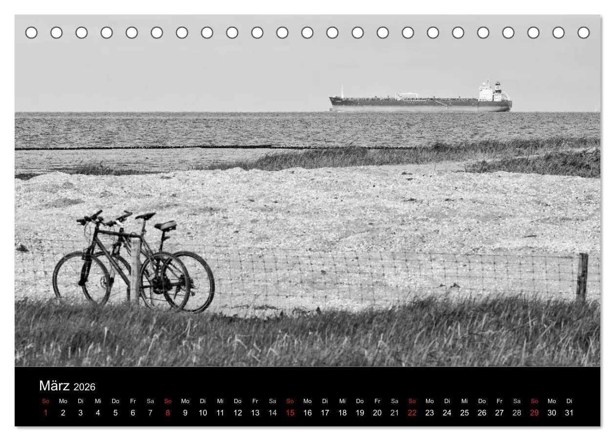 Bild: 9783457975404 | Ost-Friesische Schwarz-Weiß-Ansichten (Tischkalender 2026 DIN A5...