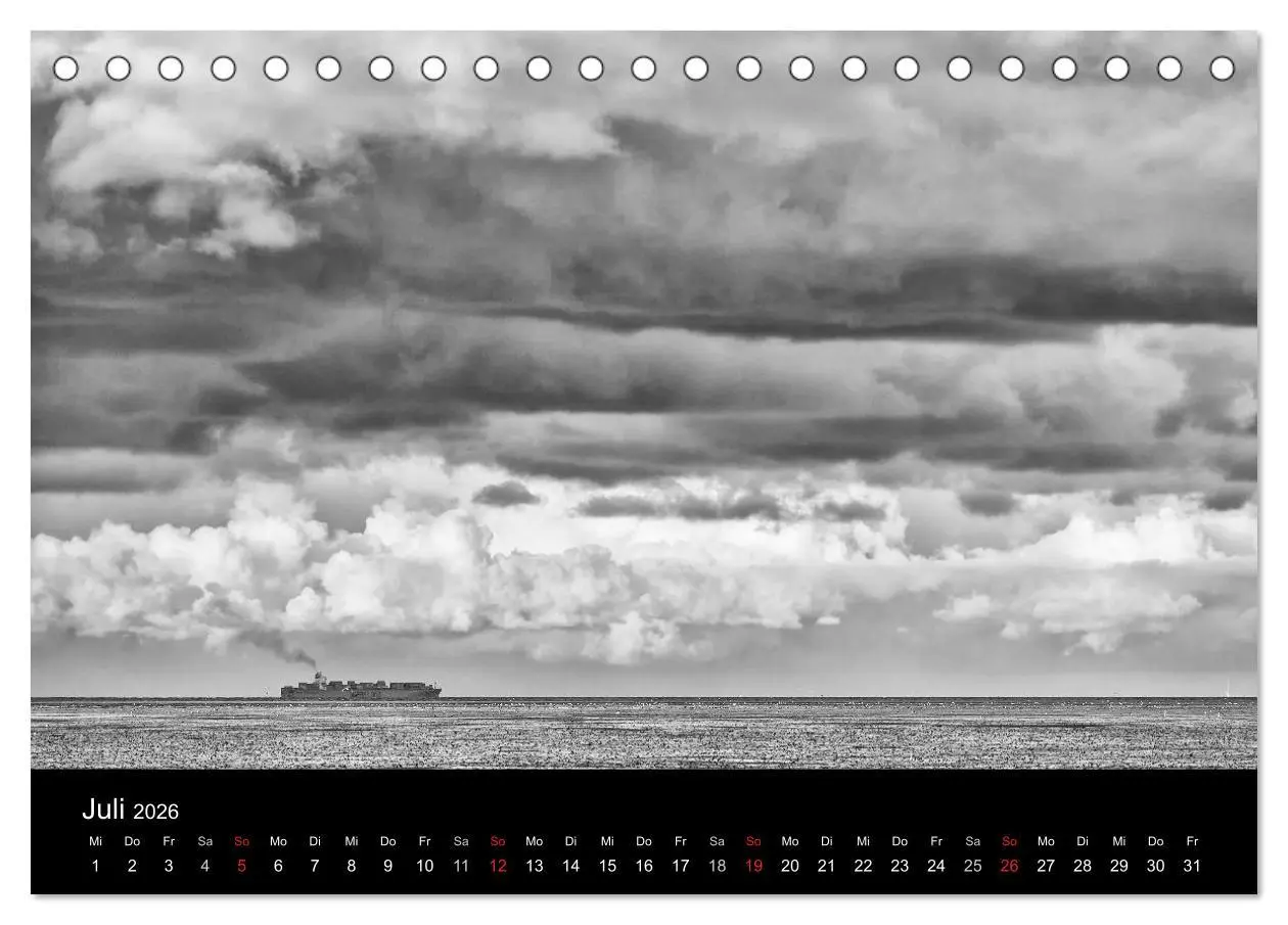 Bild: 9783457975404 | Ost-Friesische Schwarz-Weiß-Ansichten (Tischkalender 2026 DIN A5...