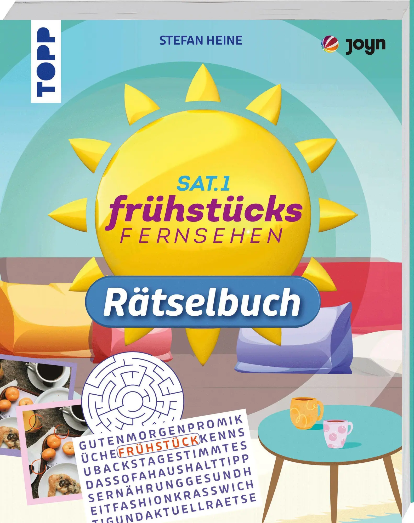 Cover: 9783735855404 | Das SAT.1-Frühstücksfernsehen-Rätselbuch | Stefan Heine | Taschenbuch